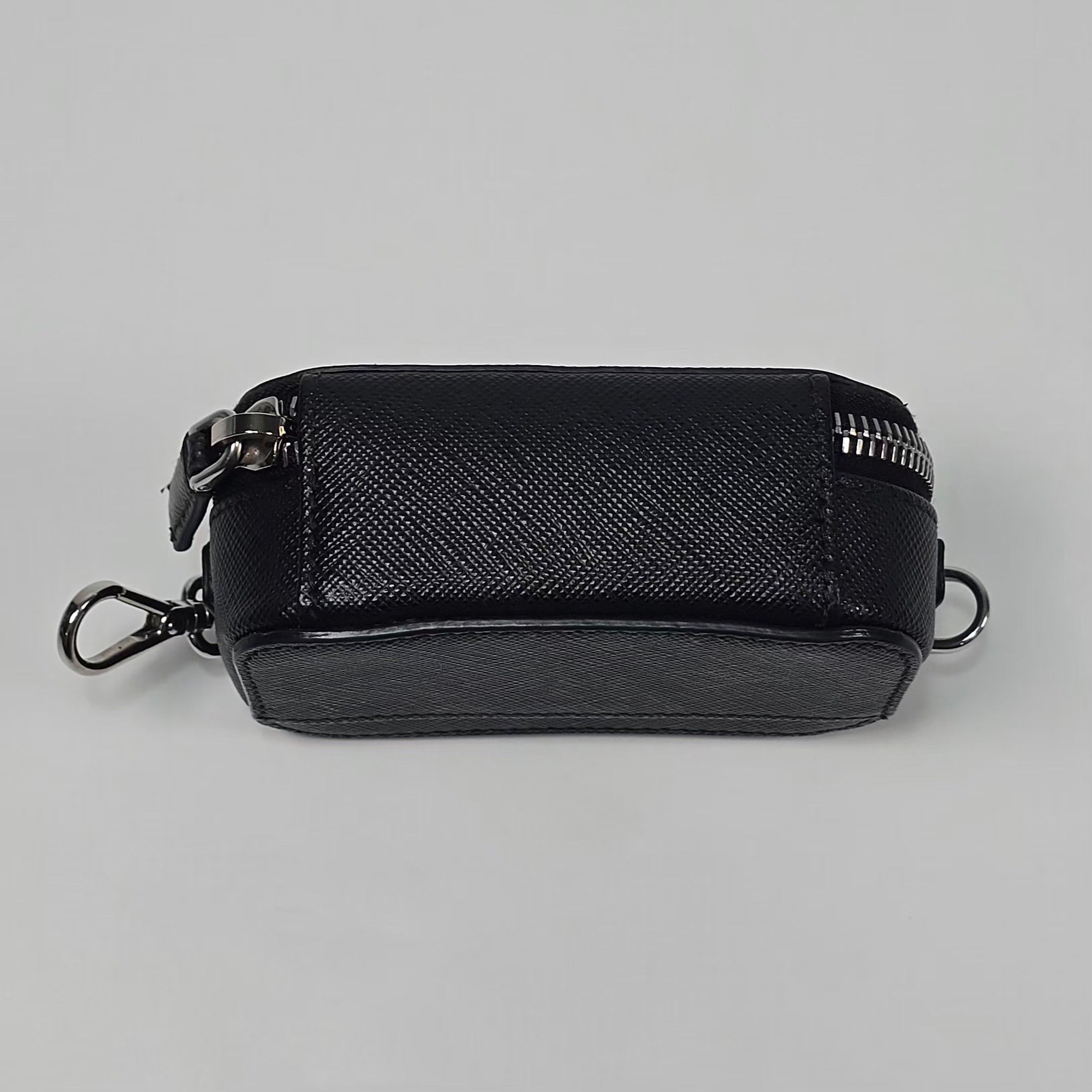 Prada Saffiano Leather Mini Pouch Crossbody Bag Size ONE SIZE - 8 Thumbnail