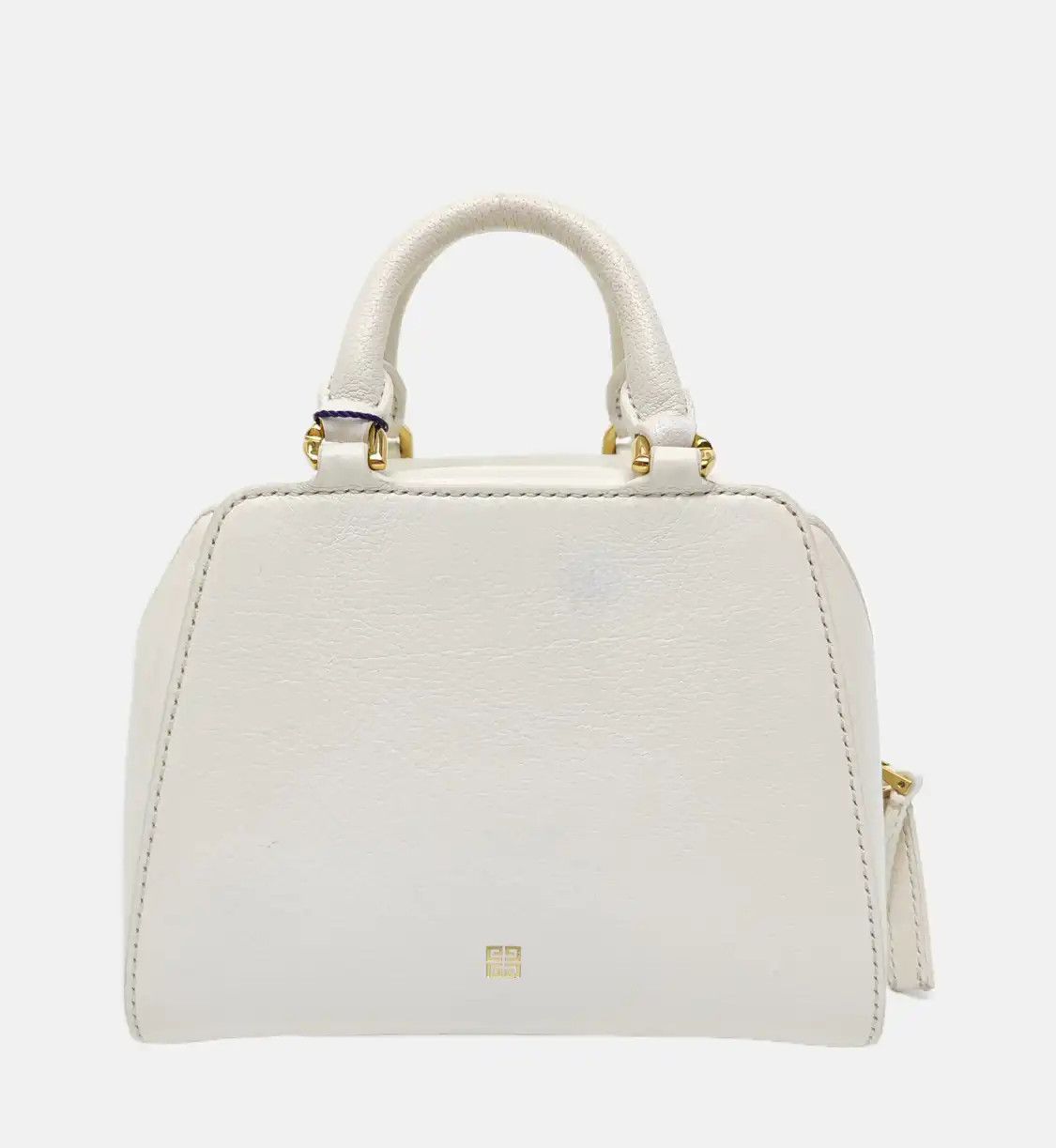 Givenchy GIVENCHY Antigona micro white cowhide leather handbag shoulder bag crossbody bag Size ONE SIZE - 5 Thumbnail