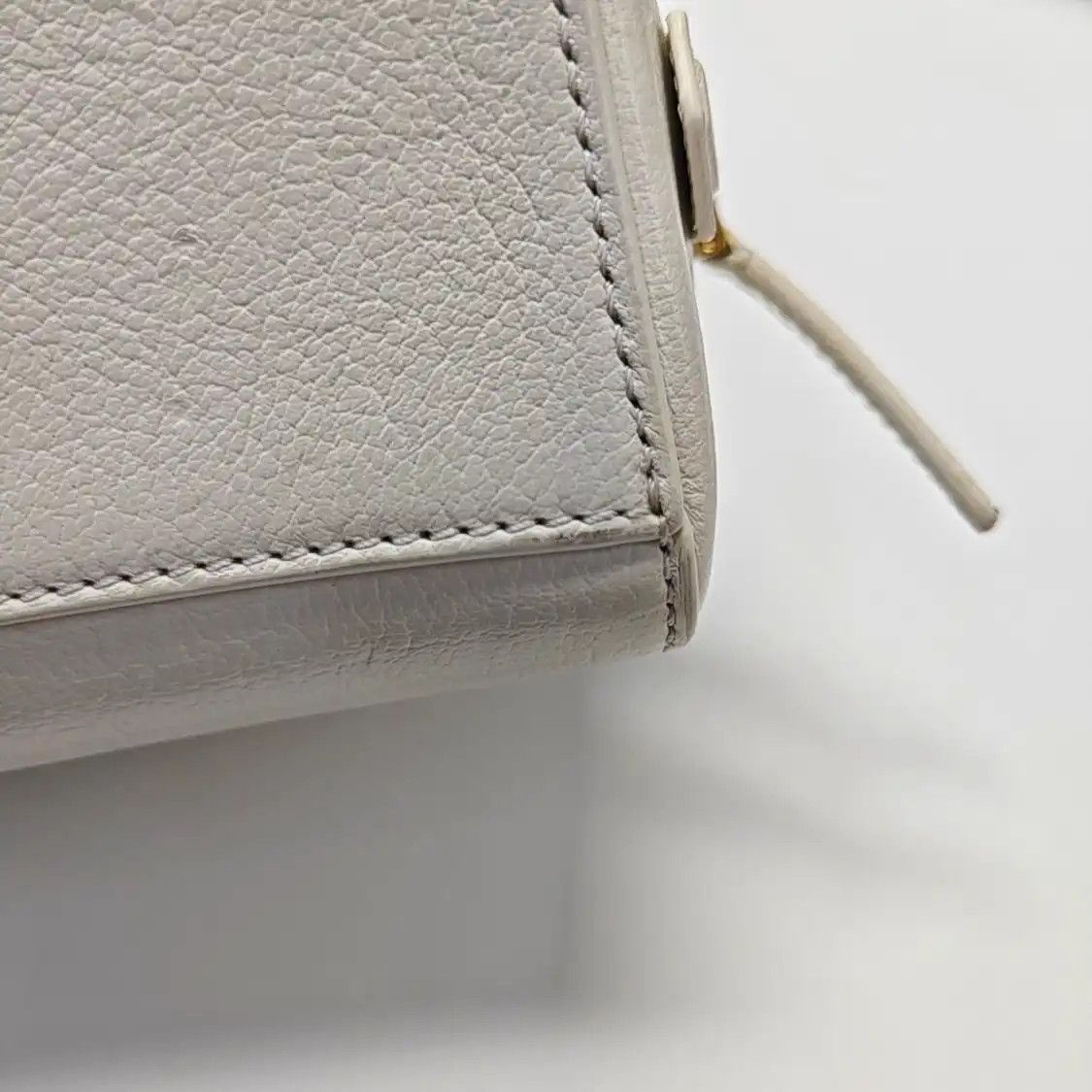 Givenchy GIVENCHY Antigona micro white cowhide leather handbag shoulder bag crossbody bag Size ONE SIZE - 11 Thumbnail