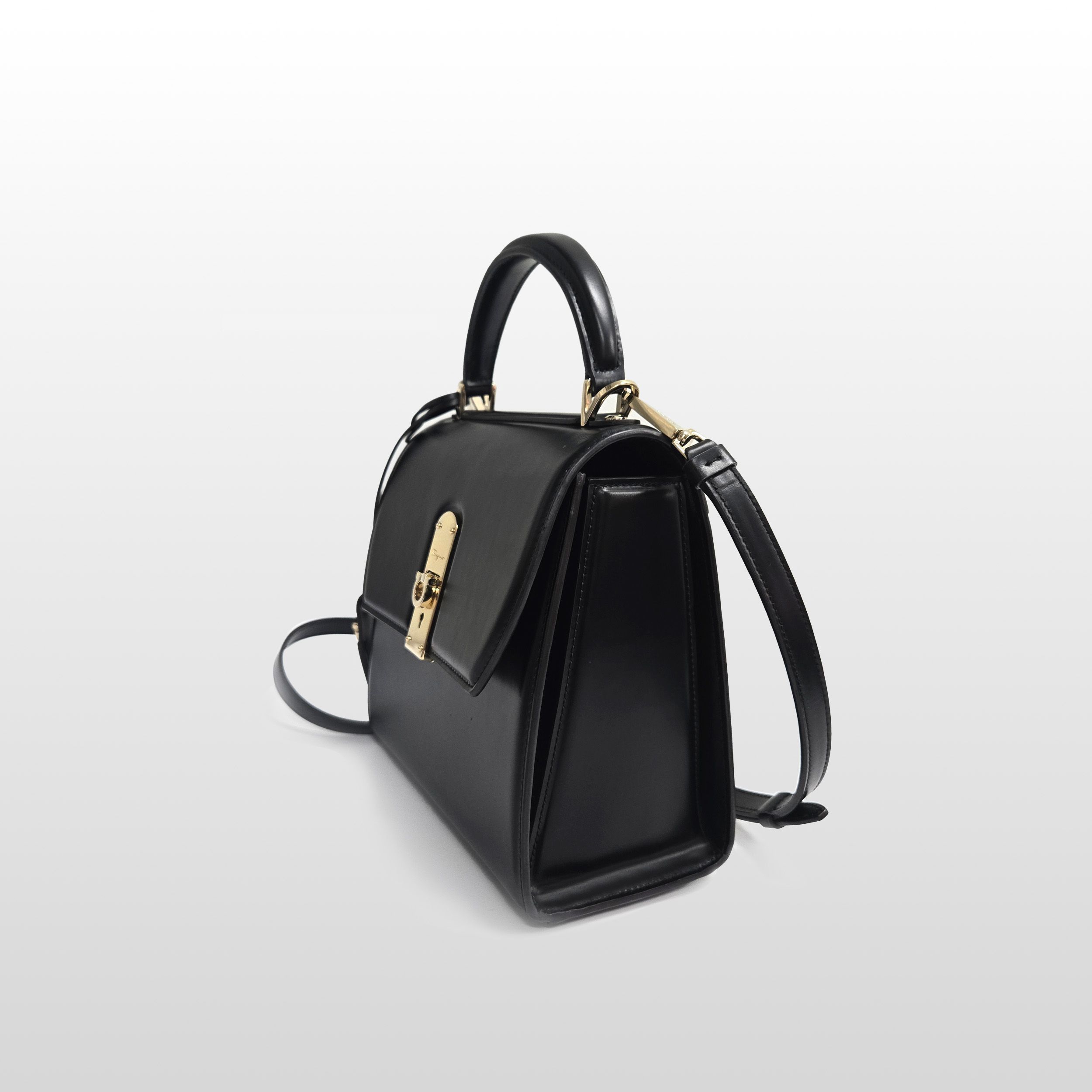 Salvatore Ferragamo Gancini Boxyz Small Top Handle Crossbody Bag Size ONE SIZE - 4 Thumbnail