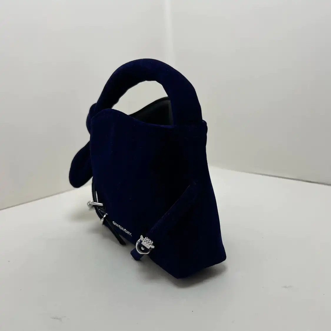 Givenchy GIVENCHY micro dark bluefabric shoulder bag Size ONE SIZE - 3 Thumbnail