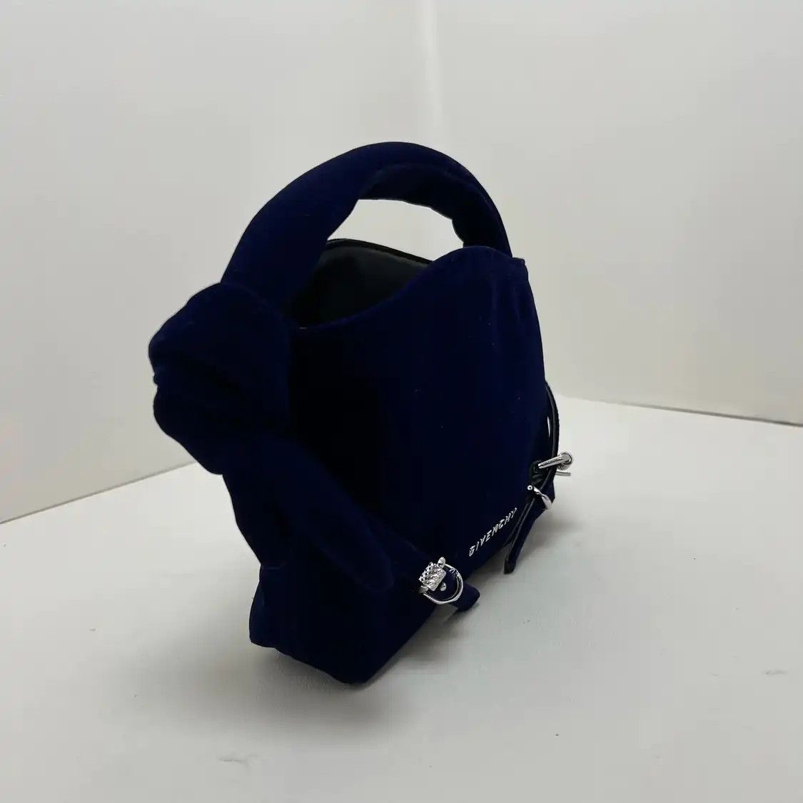 Givenchy GIVENCHY micro dark bluefabric shoulder bag Size ONE SIZE - 2 Thumbnail