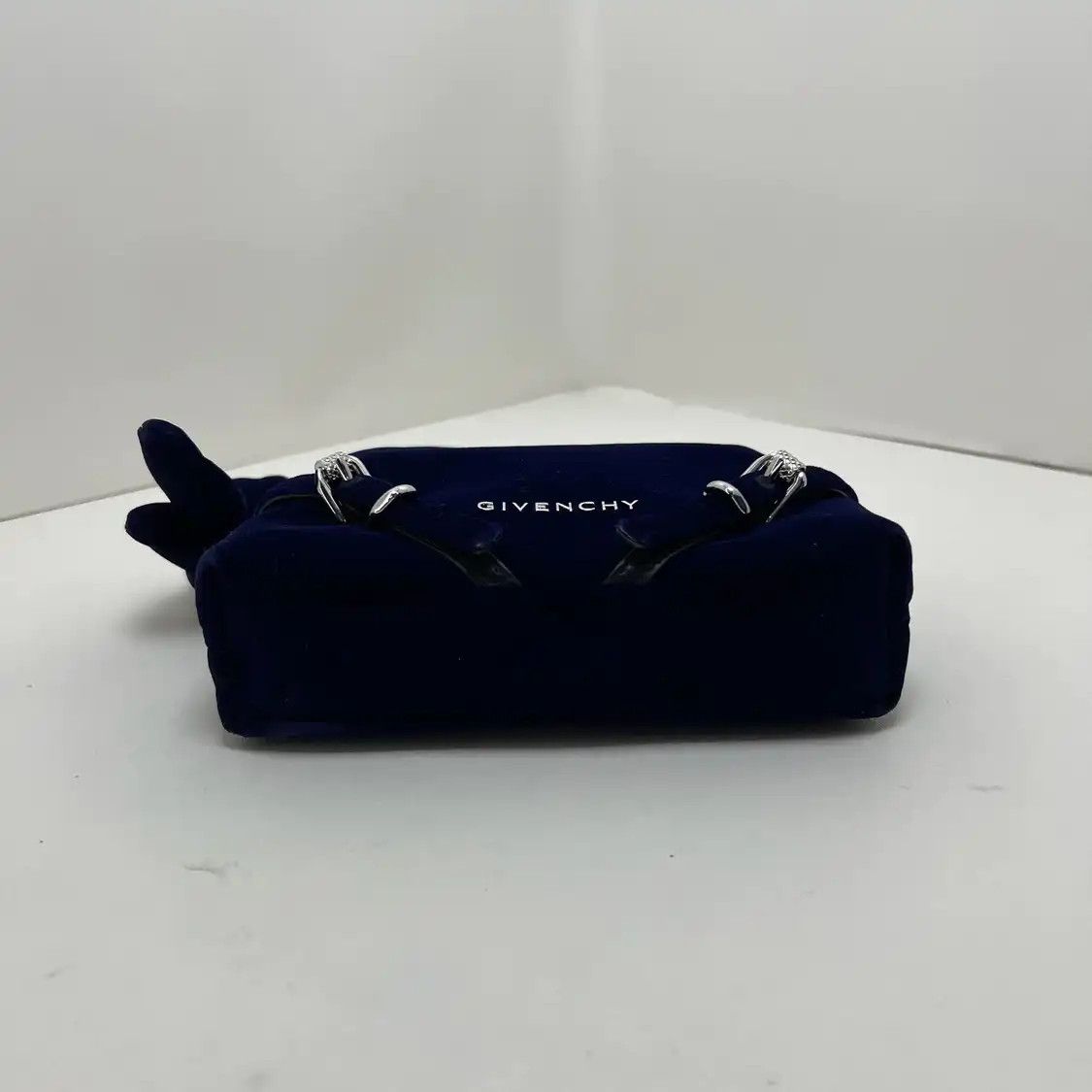 Givenchy GIVENCHY micro dark bluefabric shoulder bag Size ONE SIZE - 7 Thumbnail