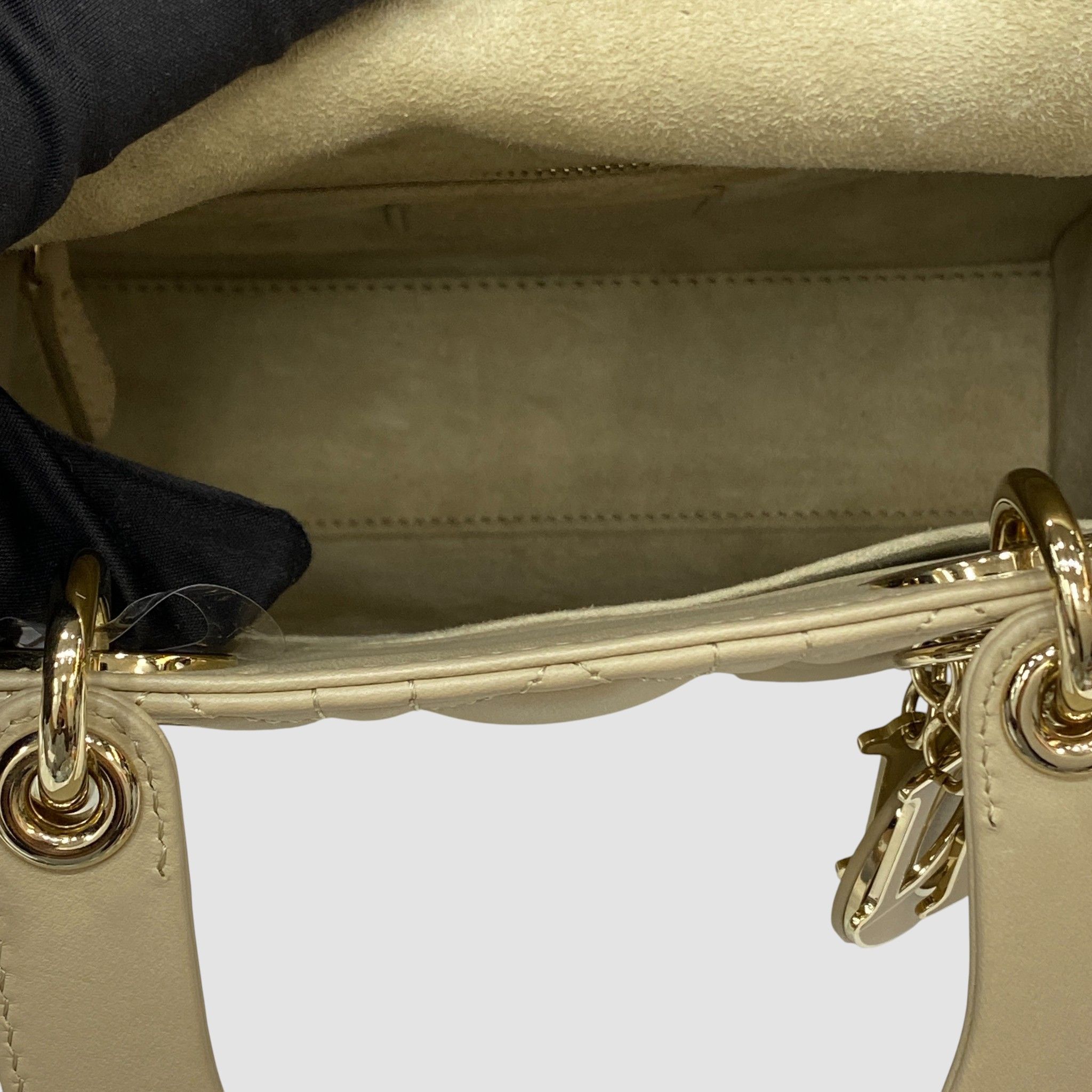 Dior Lady Small Beige Size ONE SIZE - 7 Thumbnail