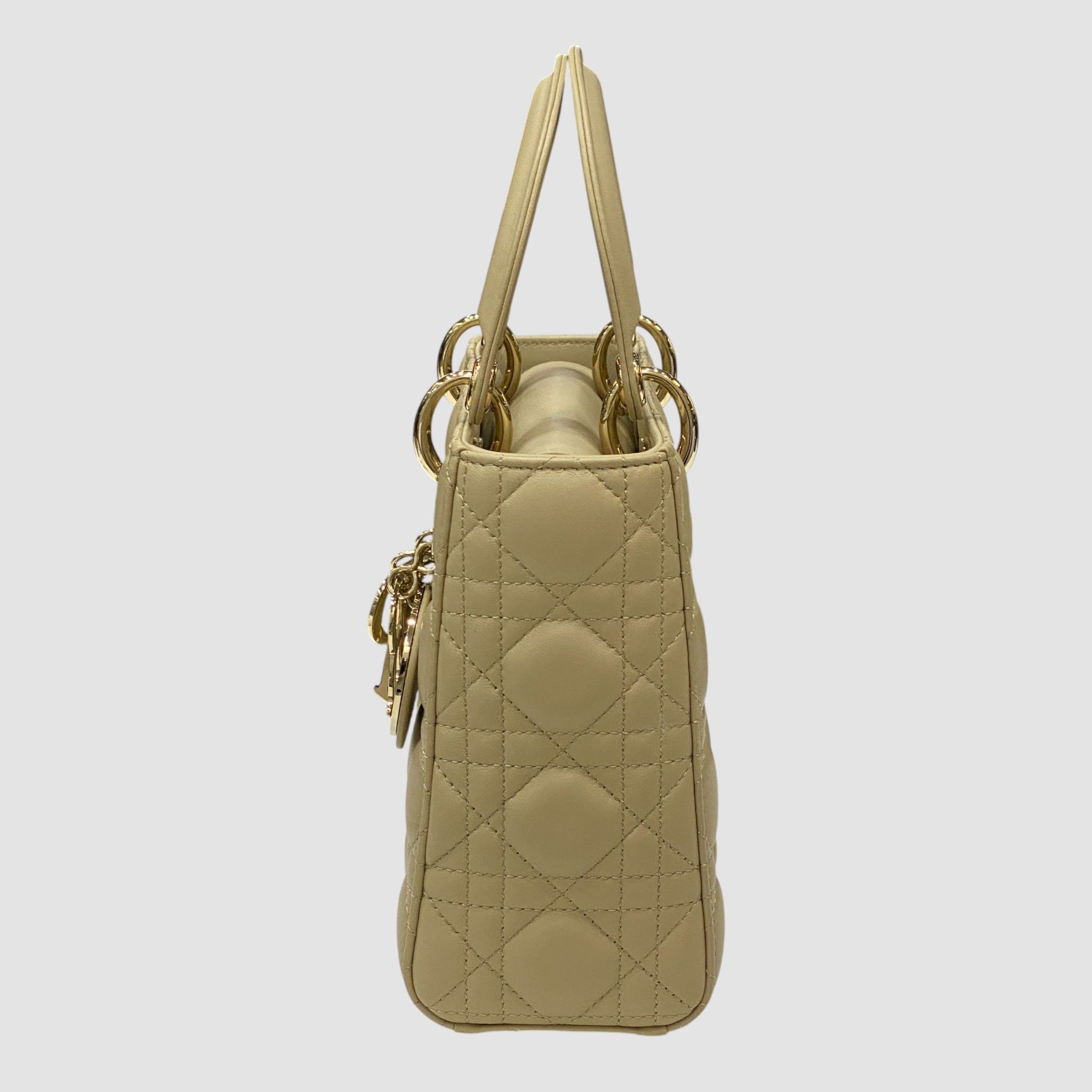 Dior Lady Small Beige Size ONE SIZE - 5 Thumbnail