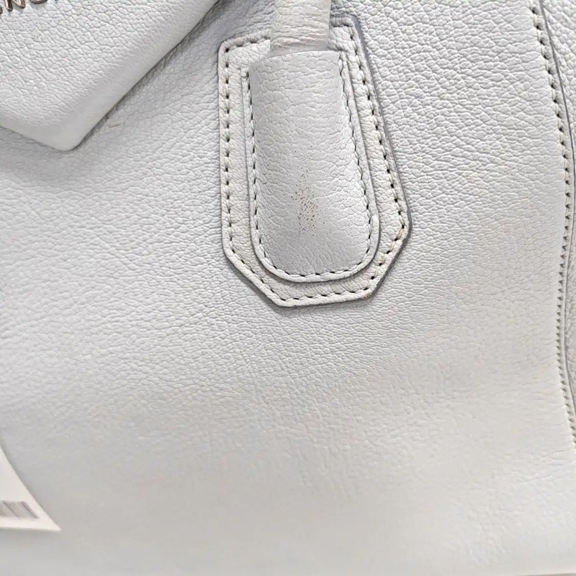 Givenchy GIVENCHY Antigona blue cowhide leather shoulder bag handbag silver hardware Size ONE SIZE - 8 Thumbnail