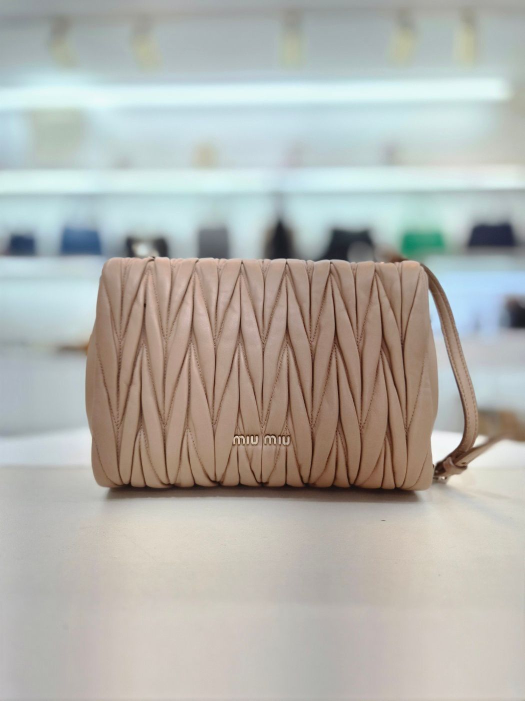 Miu Miu Nappa Chain Shoulder and Crossbody Bag Size ONE SIZE - 7 Thumbnail