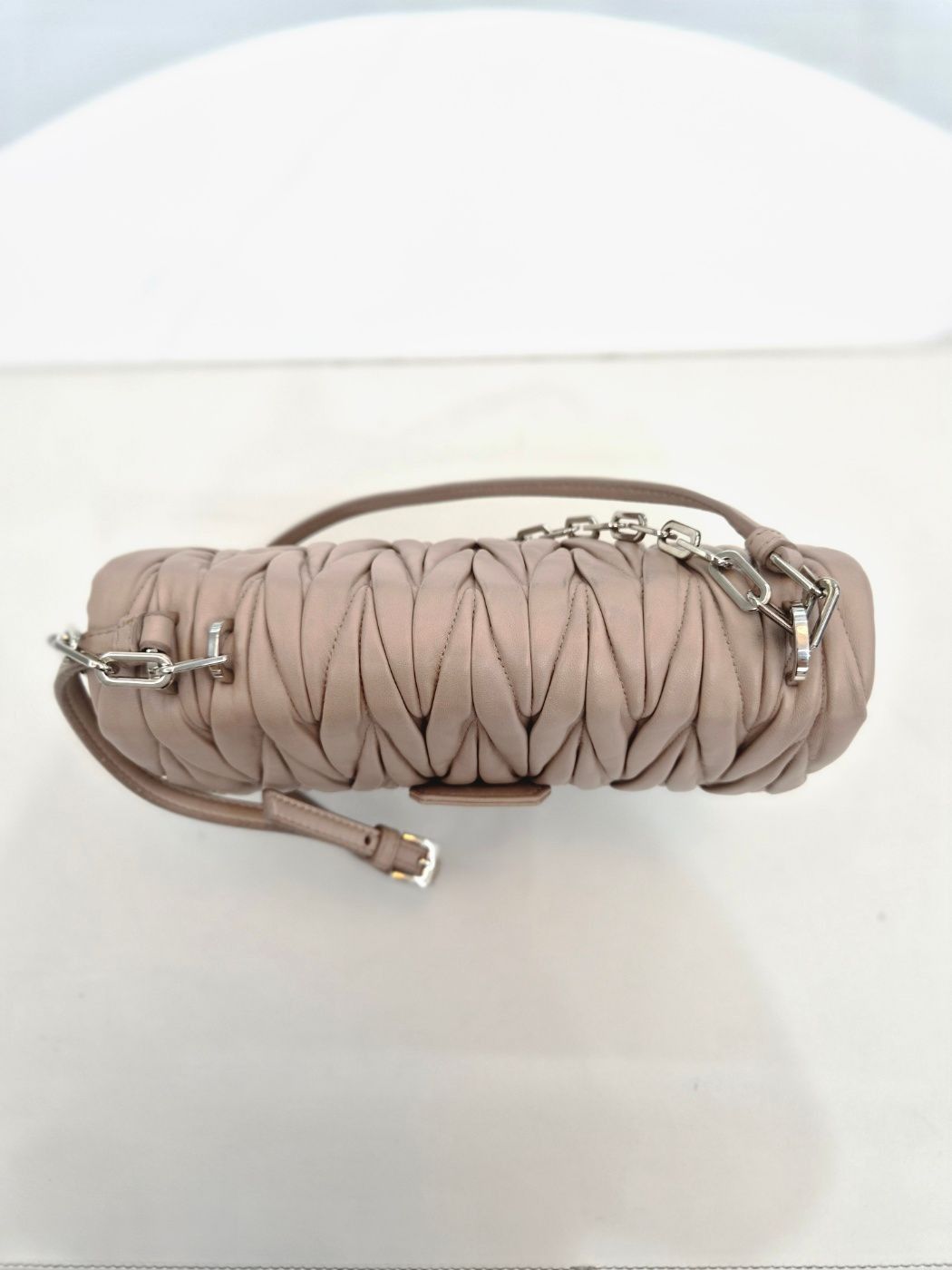 Miu Miu Nappa Chain Shoulder and Crossbody Bag Size ONE SIZE - 12 Thumbnail