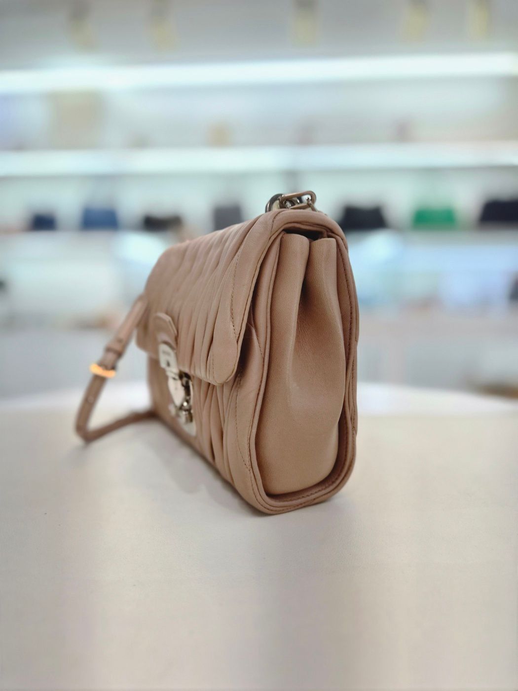 Miu Miu Nappa Chain Shoulder and Crossbody Bag Size ONE SIZE - 5 Thumbnail