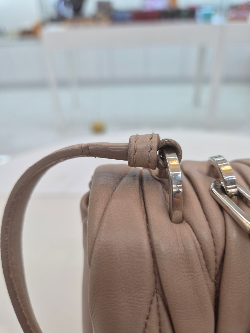 Miu Miu Nappa Chain Shoulder and Crossbody Bag Size ONE SIZE - 21 Thumbnail