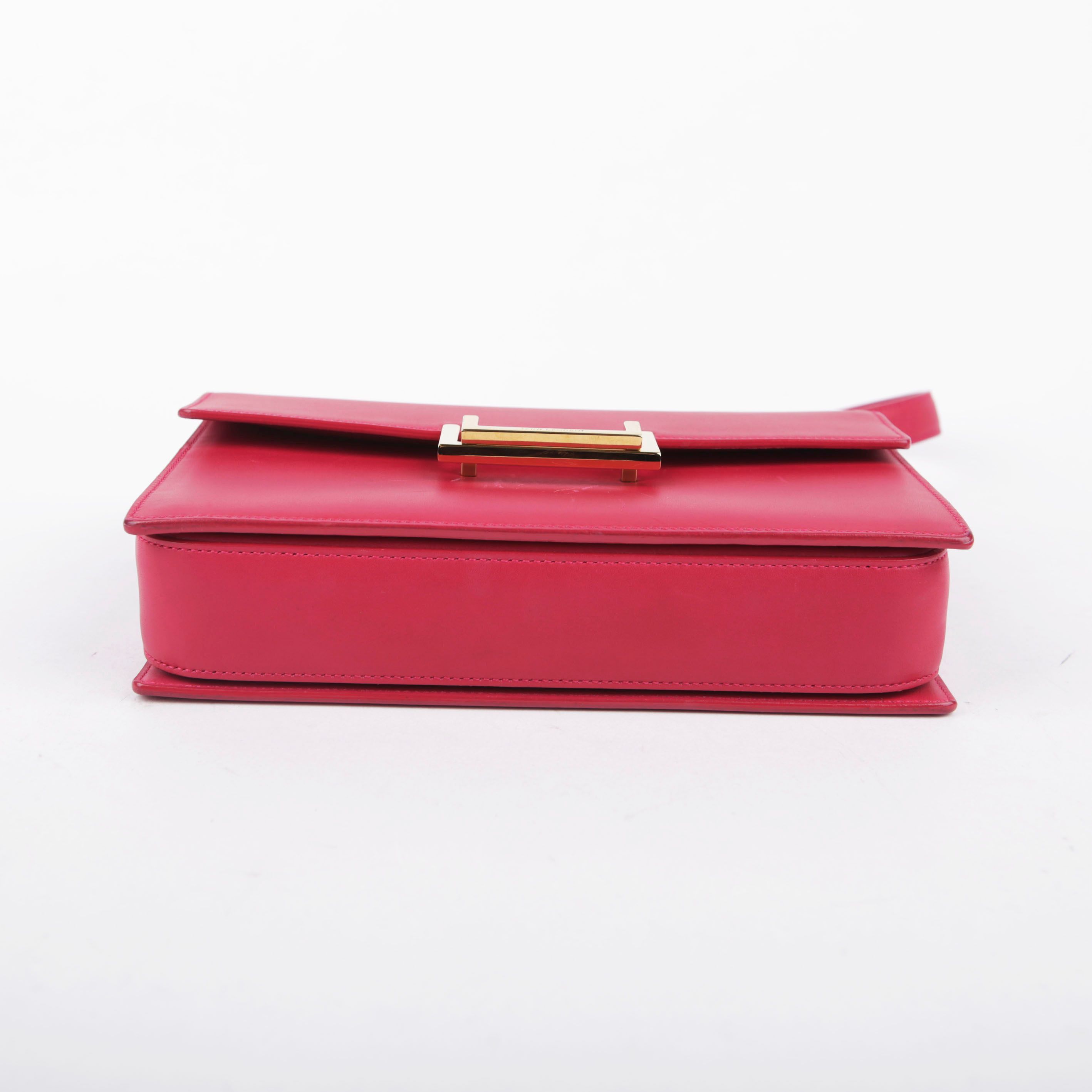 Yves Saint Laurent Pink Leather Sac Loulou Shoulder Bag Size ONE SIZE - 12 Thumbnail