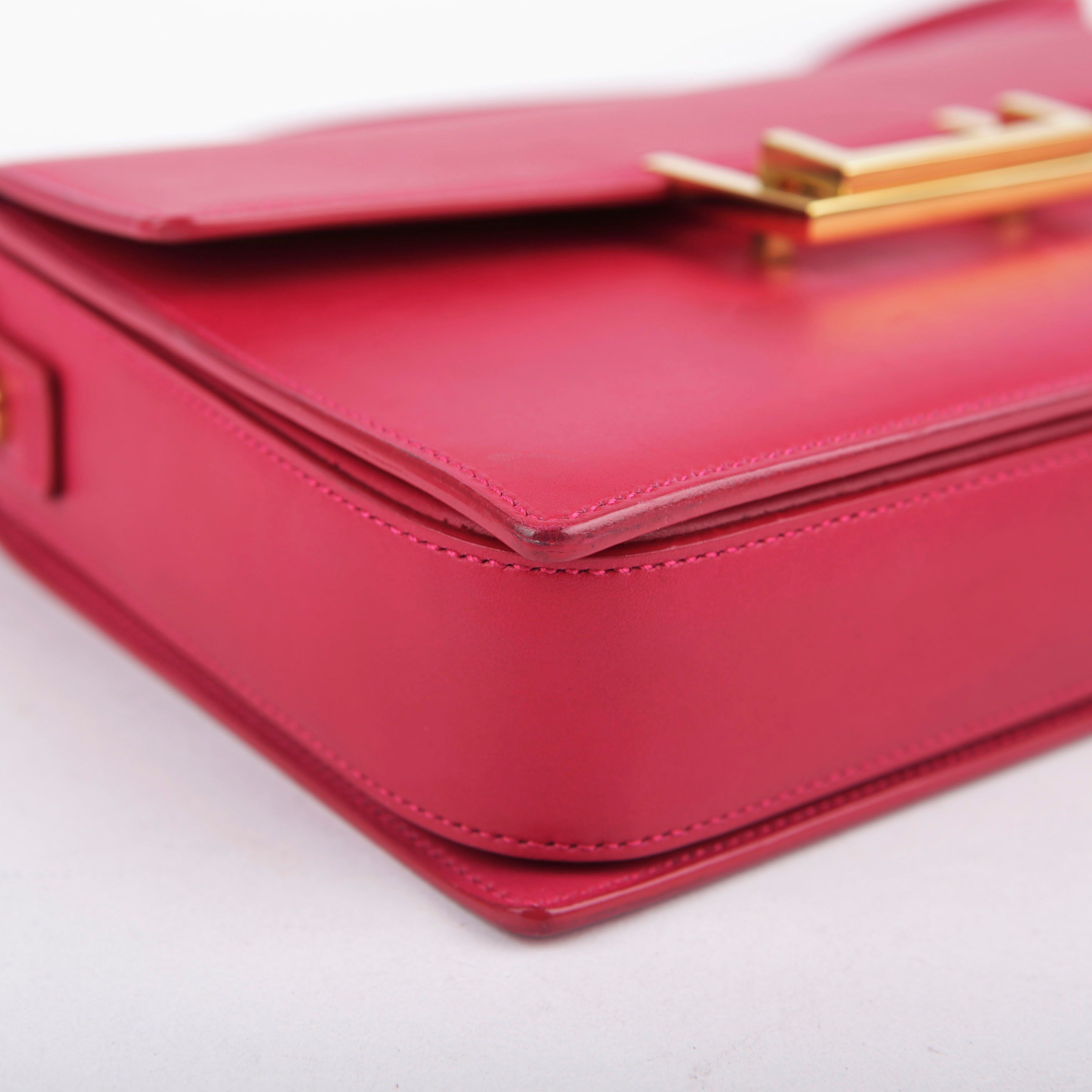 Yves Saint Laurent Pink Leather Sac Loulou Shoulder Bag Size ONE SIZE - 13 Thumbnail
