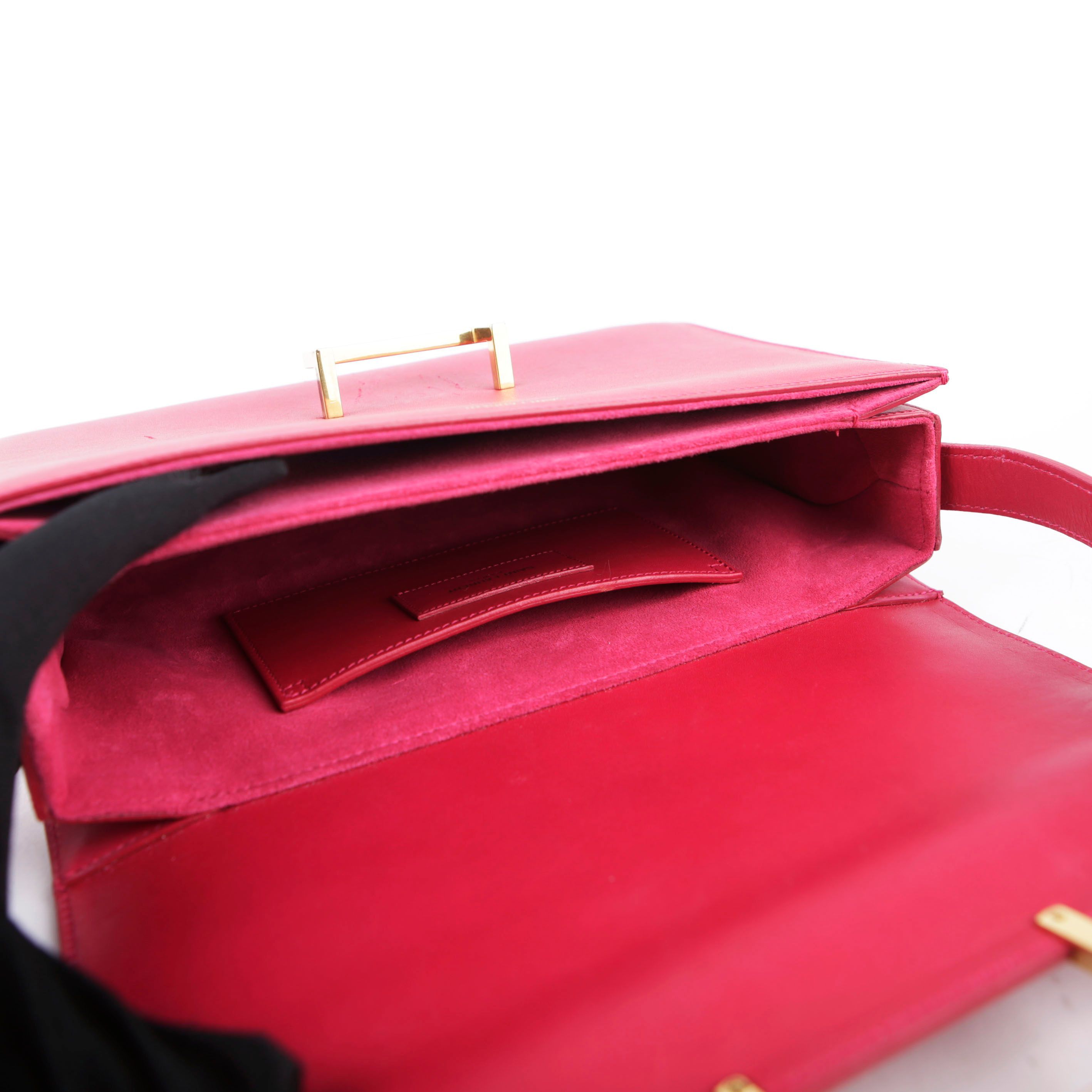 Yves Saint Laurent Pink Leather Sac Loulou Shoulder Bag Size ONE SIZE - 17 Thumbnail