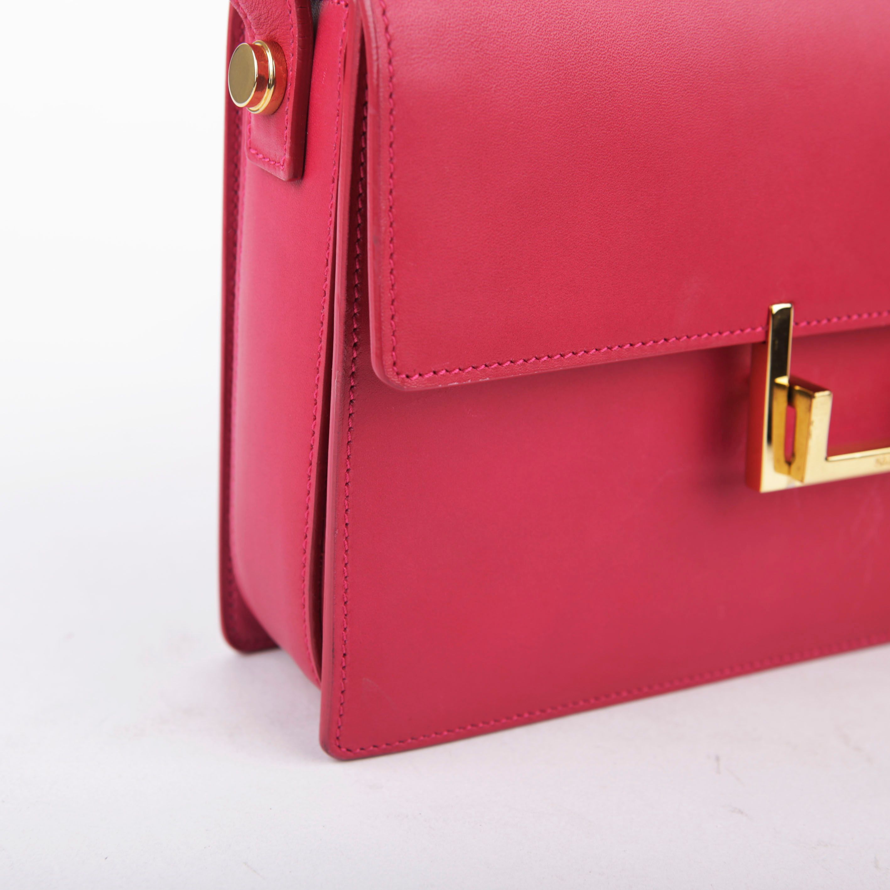 Yves Saint Laurent Pink Leather Sac Loulou Shoulder Bag Size ONE SIZE - 3 Thumbnail