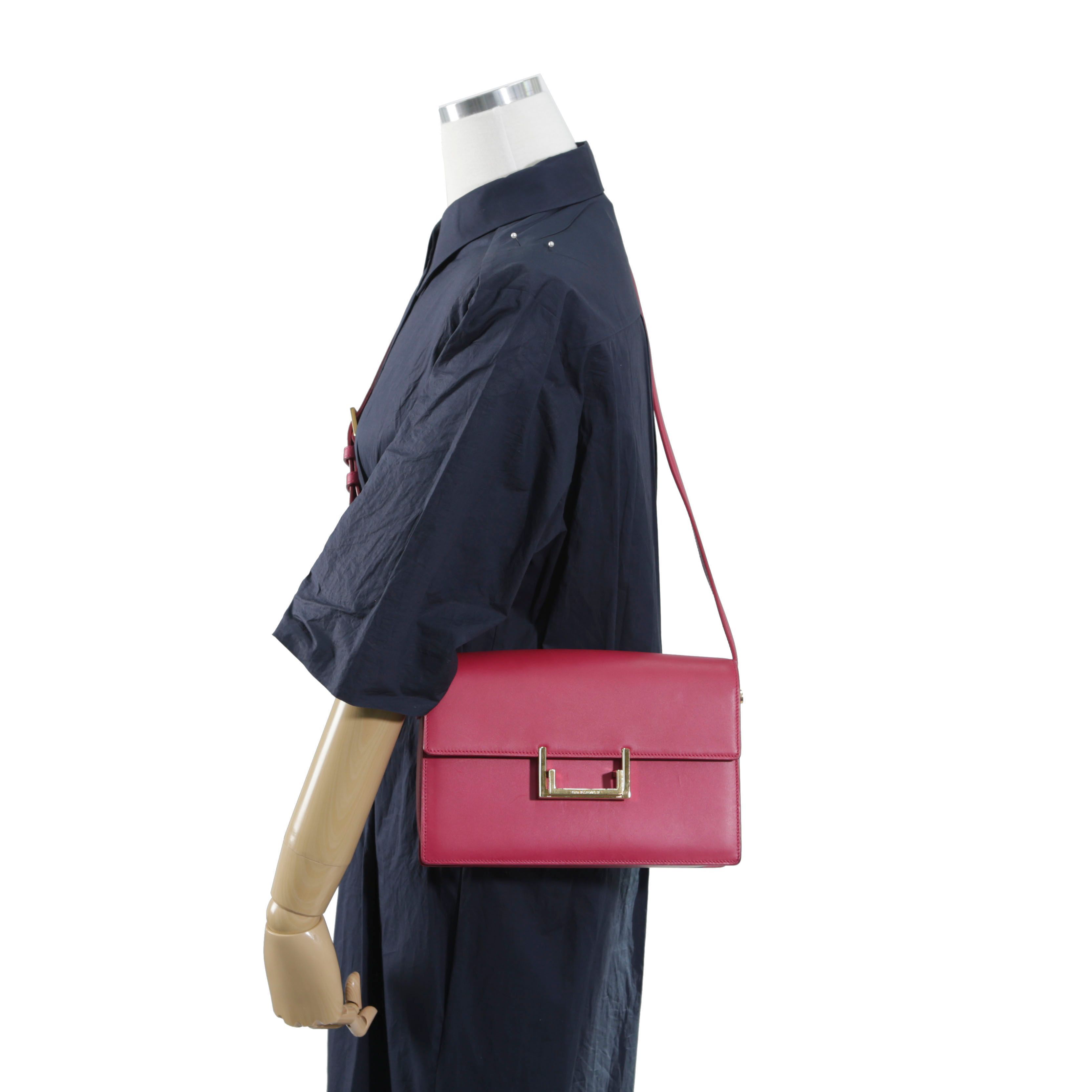 Yves Saint Laurent Pink Leather Sac Loulou Shoulder Bag Size ONE SIZE - 18 Thumbnail