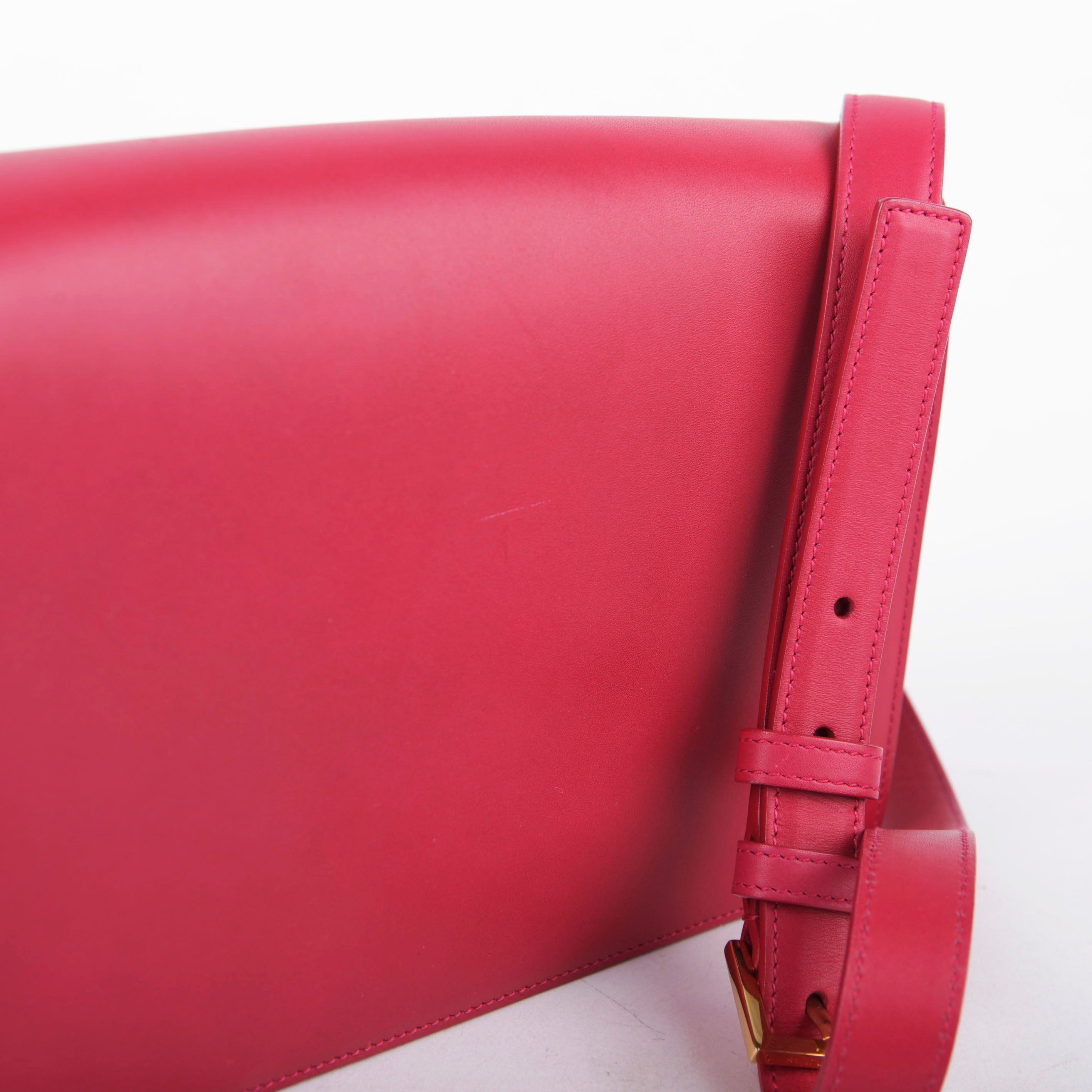 Yves Saint Laurent Pink Leather Sac Loulou Shoulder Bag Size ONE SIZE - 7 Thumbnail