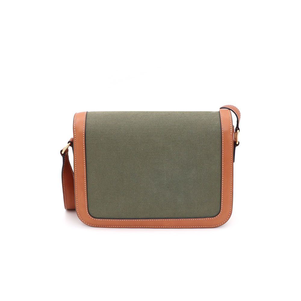 Celine Triomphe Medium Textile Shoulder Bag Crossbody Bag Size ONE SIZE - 3 Thumbnail