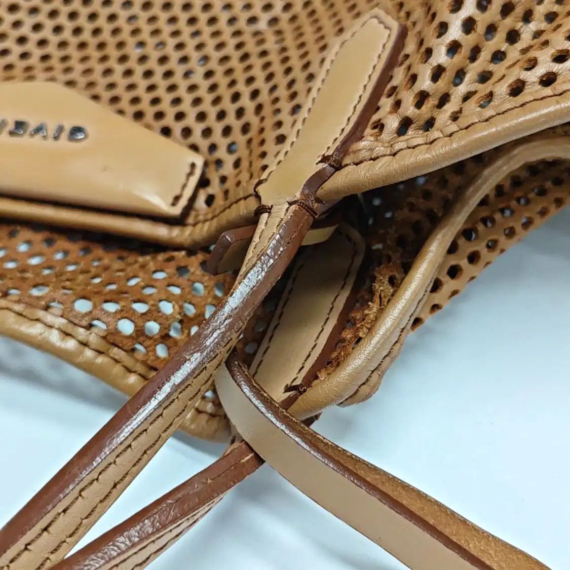Givenchy GIVENCHY Antigona brown leather cutout handbag silver hardware sub-pocket Size ONE SIZE - 9 Thumbnail