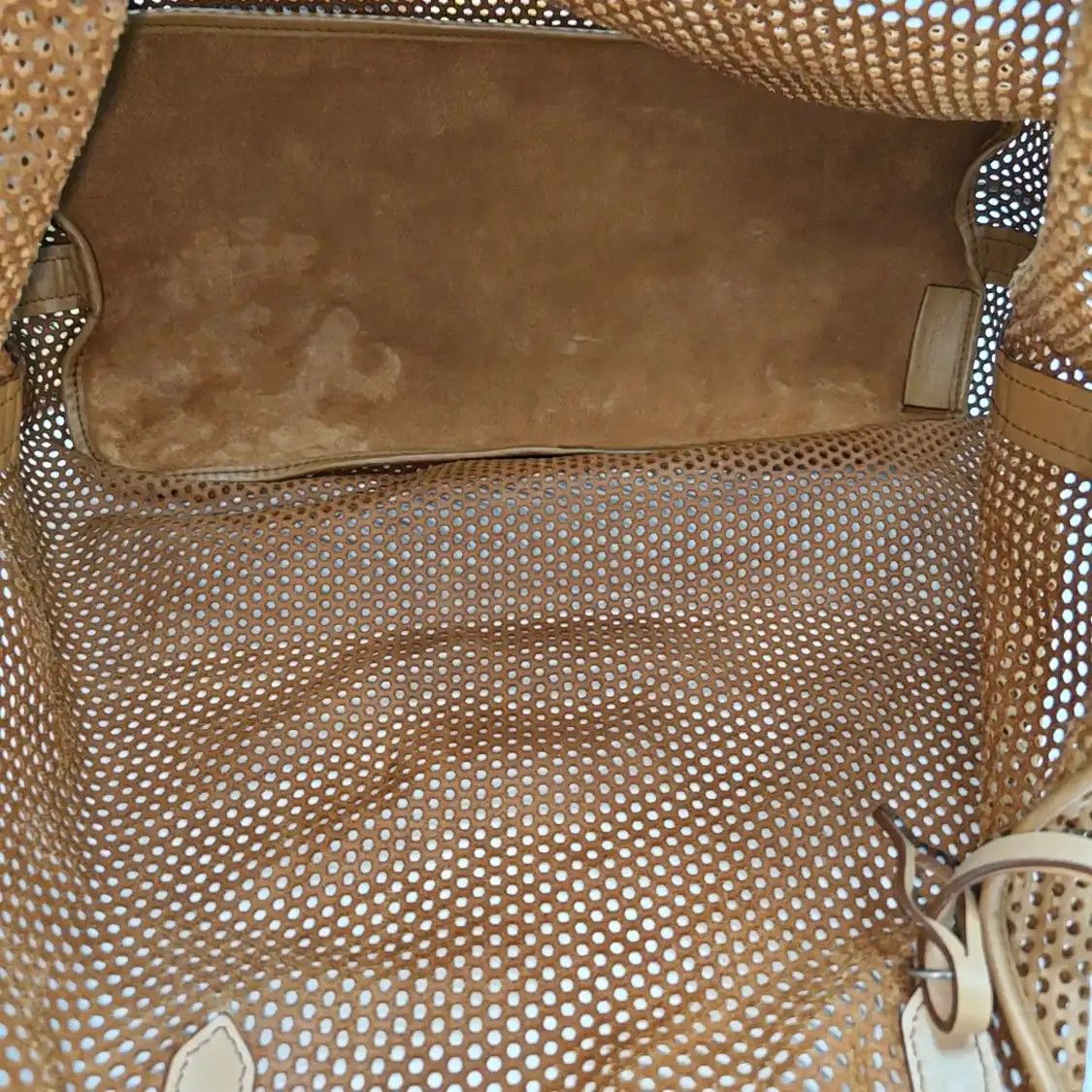 Givenchy GIVENCHY Antigona brown leather cutout handbag silver hardware sub-pocket Size ONE SIZE - 6 Thumbnail