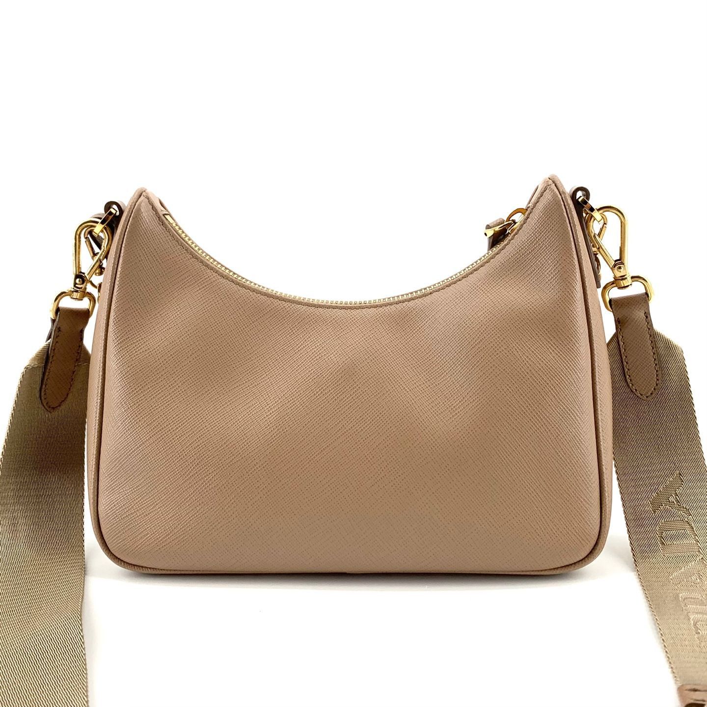 Prada Saffiano Multi Hobo Bag Crossbody Size ONE SIZE - 6 Thumbnail