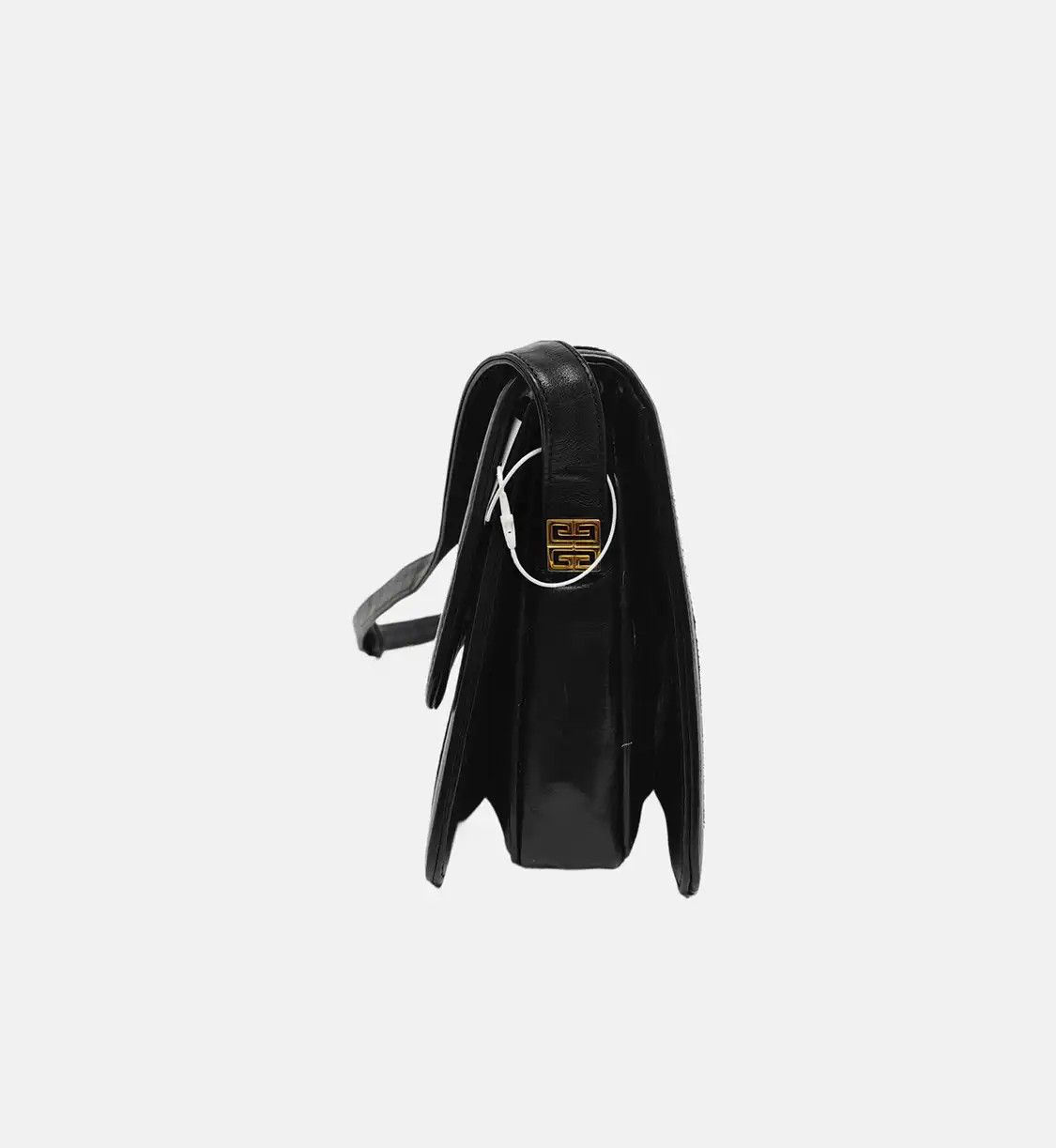 Givenchy GIVENCHY tote bag black suede print shoulder bag gold hardware Size ONE SIZE - 3 Thumbnail