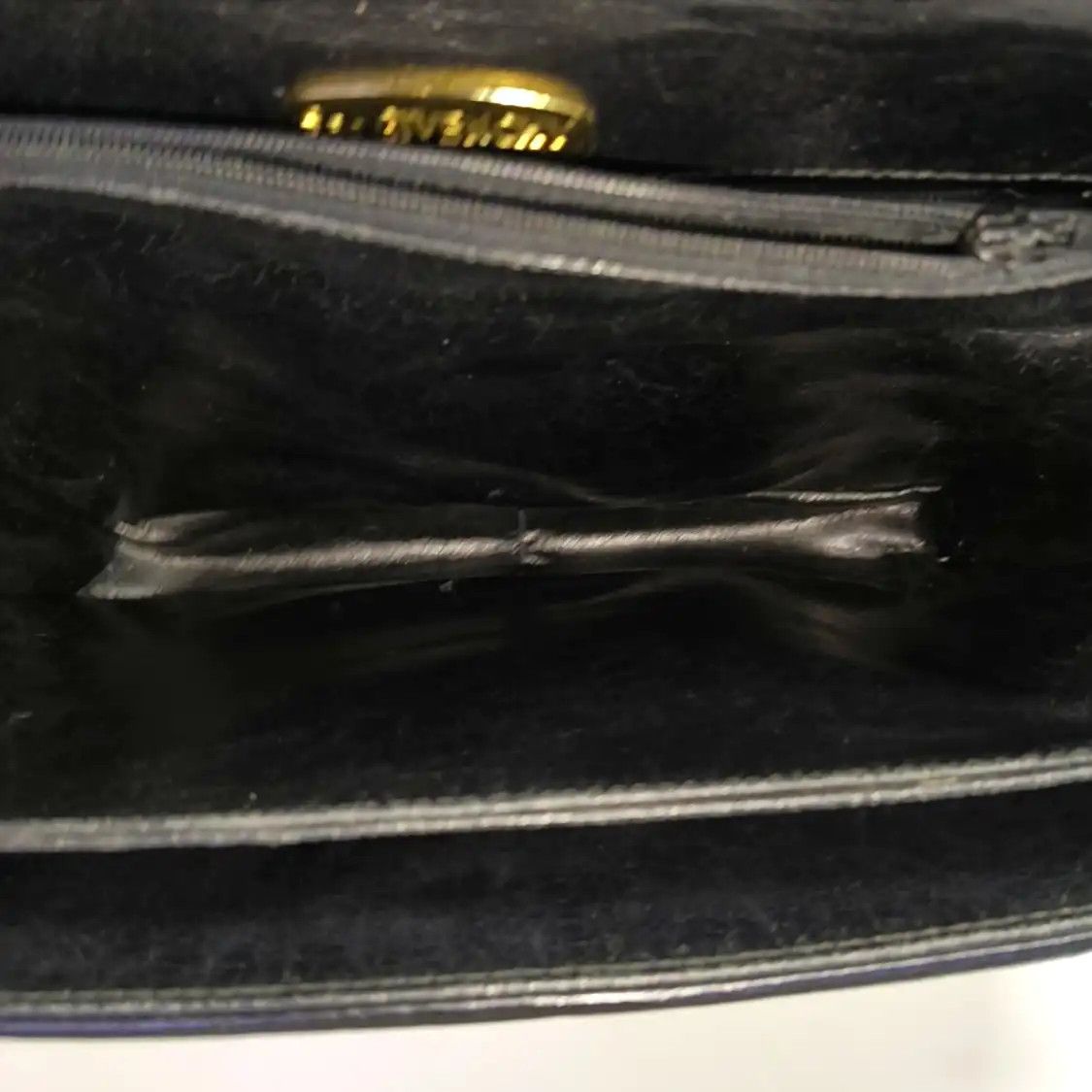 Givenchy GIVENCHY tote bag black suede print shoulder bag gold hardware Size ONE SIZE - 7 Thumbnail