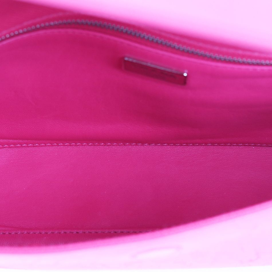Prada Pink Saffiano Short Handle Shoulder Bag Size ONE SIZE - 11 Thumbnail