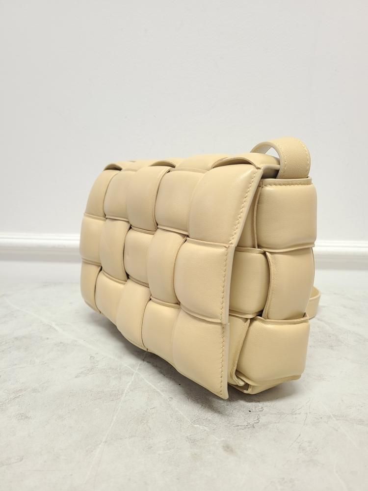 Bottega Veneta Padded Cassette Bag with Weaving in Gold Size ONE SIZE - 3 Thumbnail