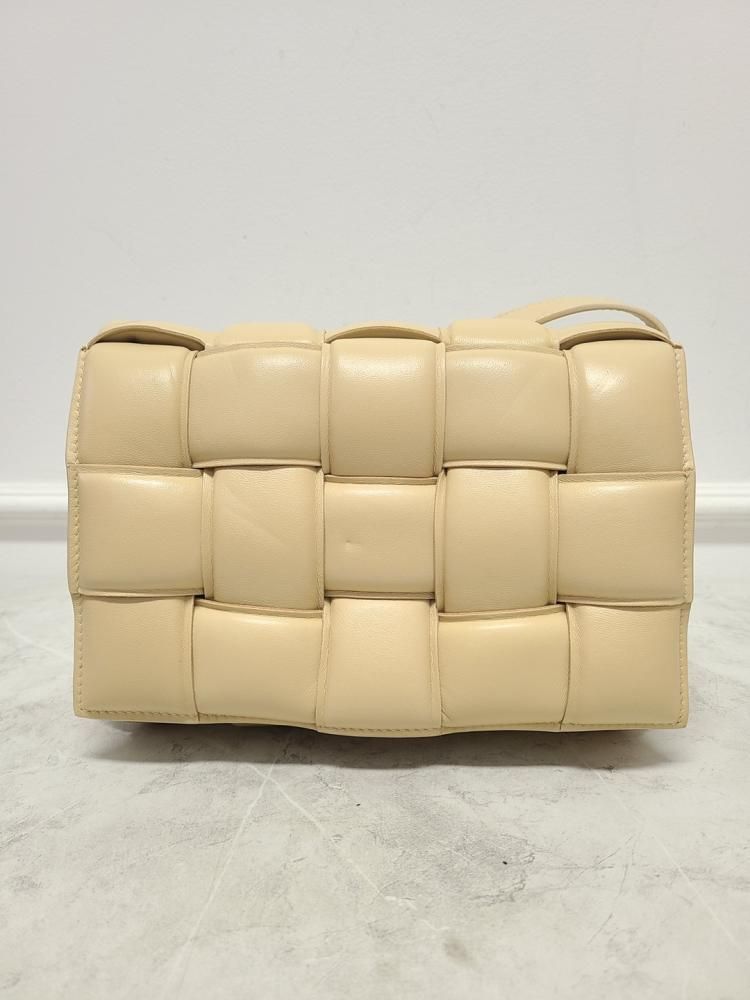 Bottega Veneta Padded Cassette Bag with Weaving in Gold Size ONE SIZE - 2 Thumbnail