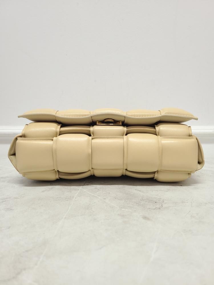 Bottega Veneta Padded Cassette Bag with Weaving in Gold Size ONE SIZE - 7 Thumbnail