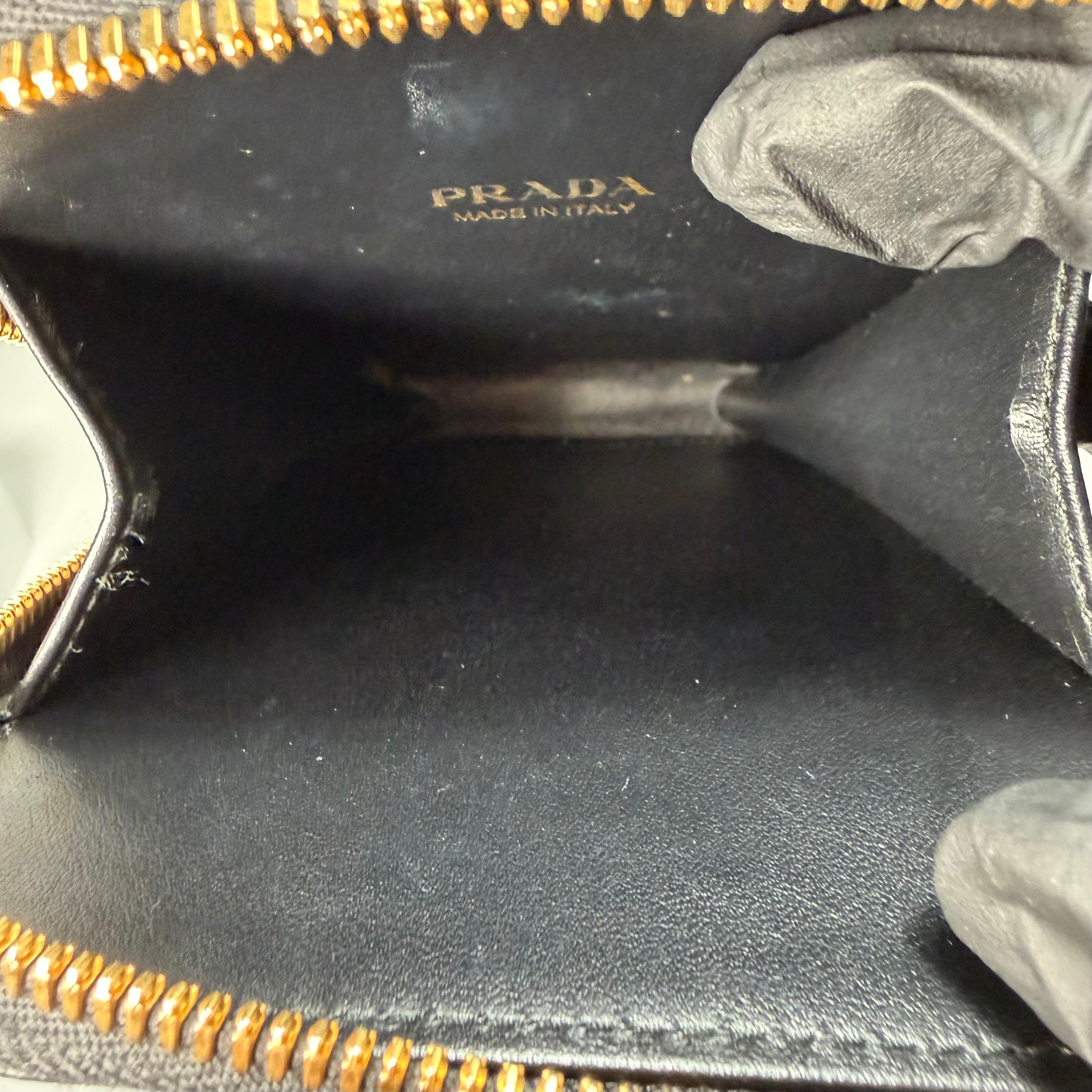 Prada Saffiano Leather Mini Shoulder Bag Size ONE SIZE - 10 Thumbnail