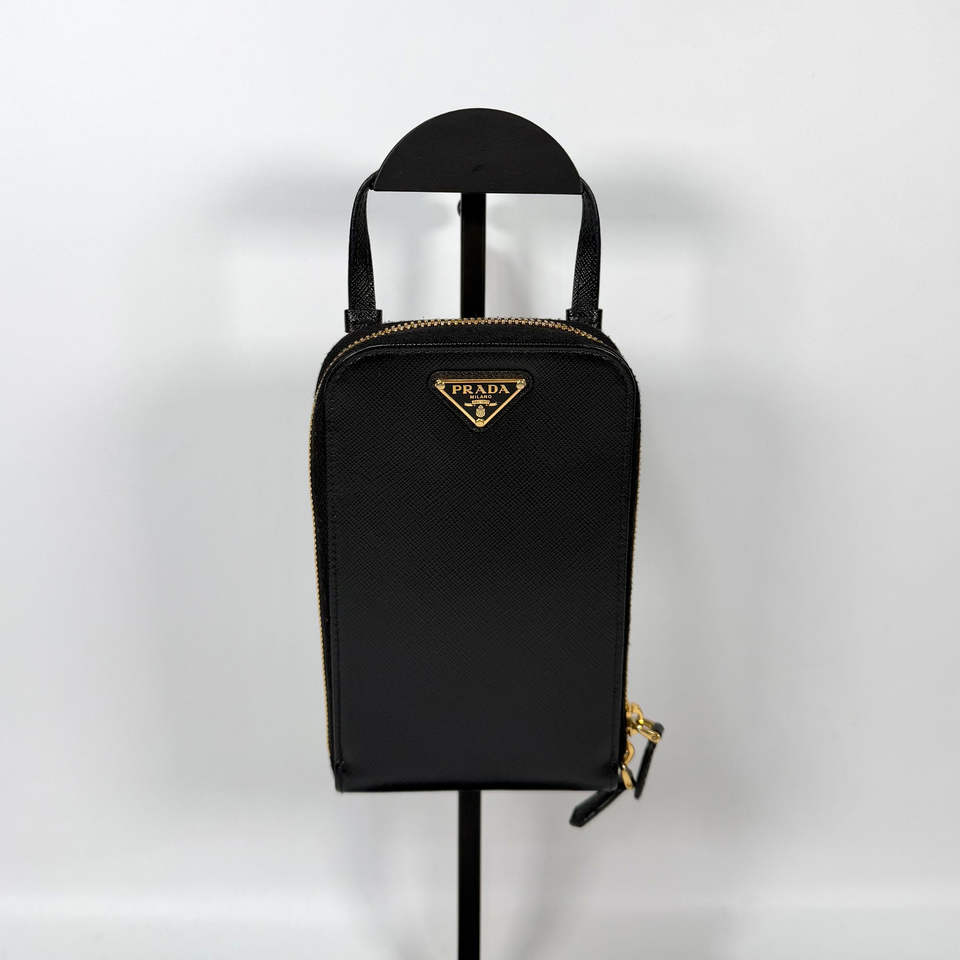 Prada Saffiano Leather Mini Shoulder Bag Size ONE SIZE - 3 Thumbnail