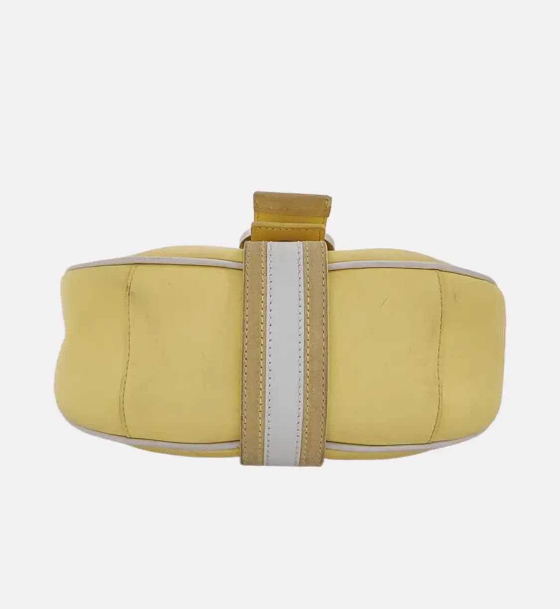 Givenchy GIVENCHY yellow cowhide leather handbag silver hardware detachable strap Size ONE SIZE - 6 Thumbnail