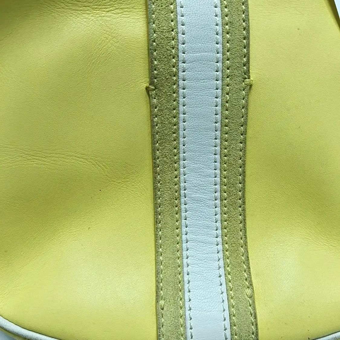 Givenchy GIVENCHY yellow cowhide leather handbag silver hardware detachable strap Size ONE SIZE - 14 Thumbnail
