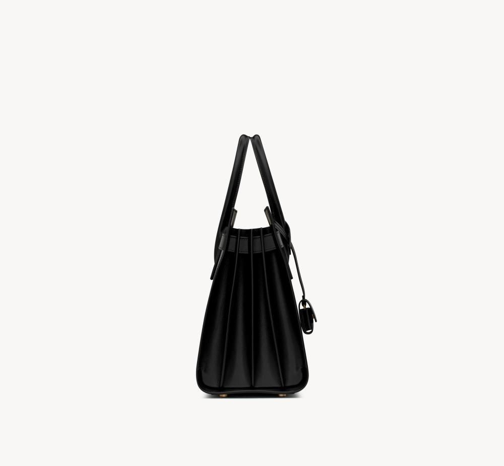 Yves Saint Laurent Saint Laurent Sac de Jour Bag in Black Leather Size ONE SIZE - 13 Thumbnail