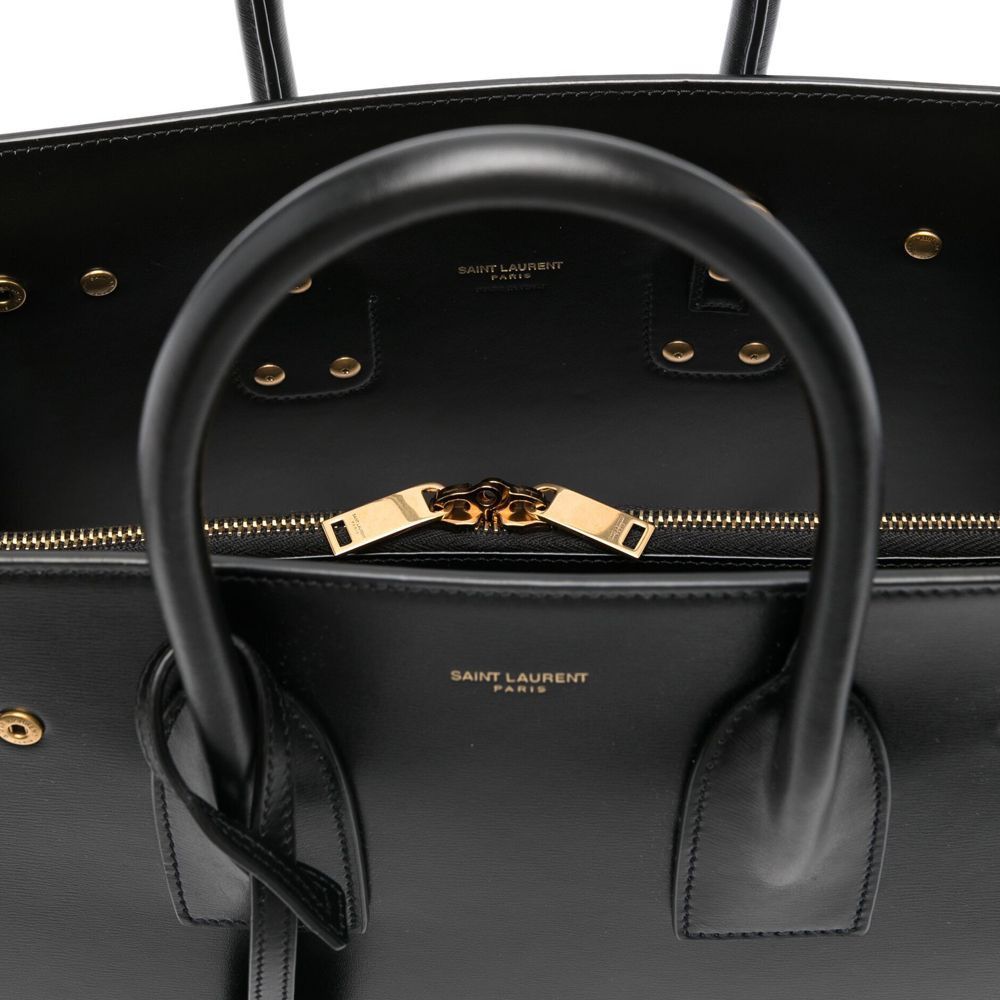 Yves Saint Laurent Saint Laurent Sac de Jour Bag in Black Leather Size ONE SIZE - 7 Thumbnail