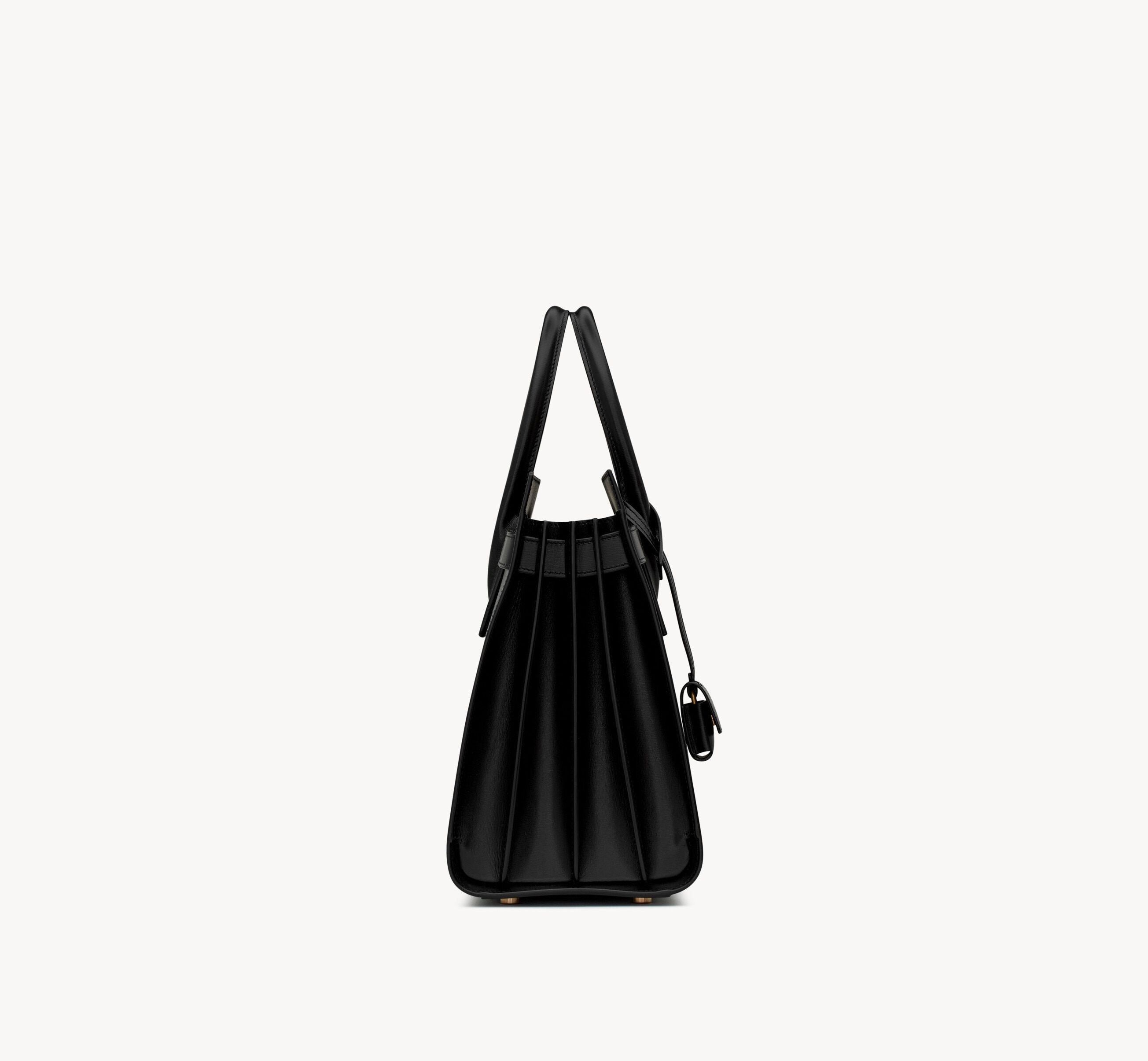 Yves Saint Laurent Saint Laurent Sac de Jour Bag in Black Leather Size ONE SIZE - 4 Thumbnail