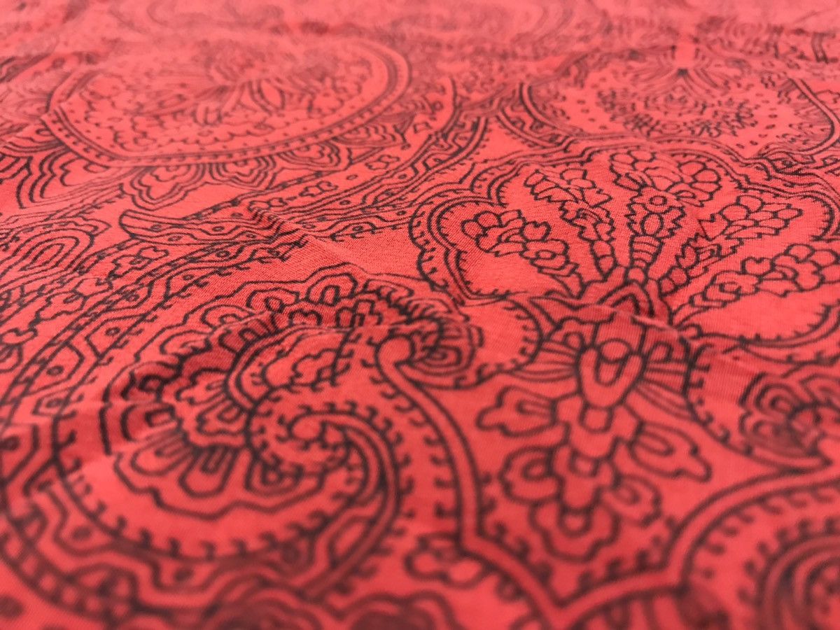 Other × Yves Saint Laurent 💥💥YVES SAINT LAURENT YSL SILK SCARF FLORAL PAISLEY PATTERN Size ONE SIZE - 3 Thumbnail