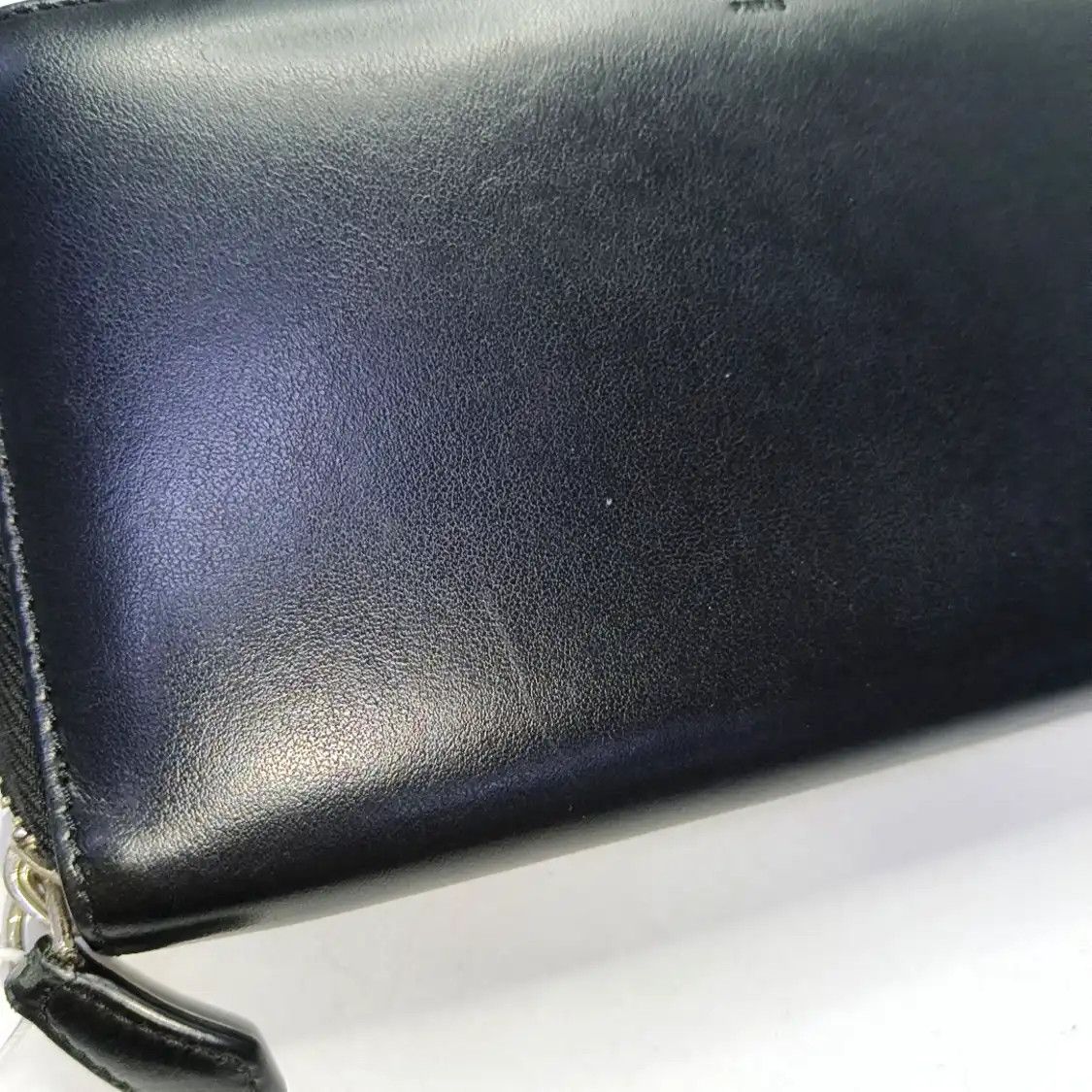 Givenchy GIVENCHY black cowhide leather print wallet silver hardware Size ONE SIZE - 9 Thumbnail