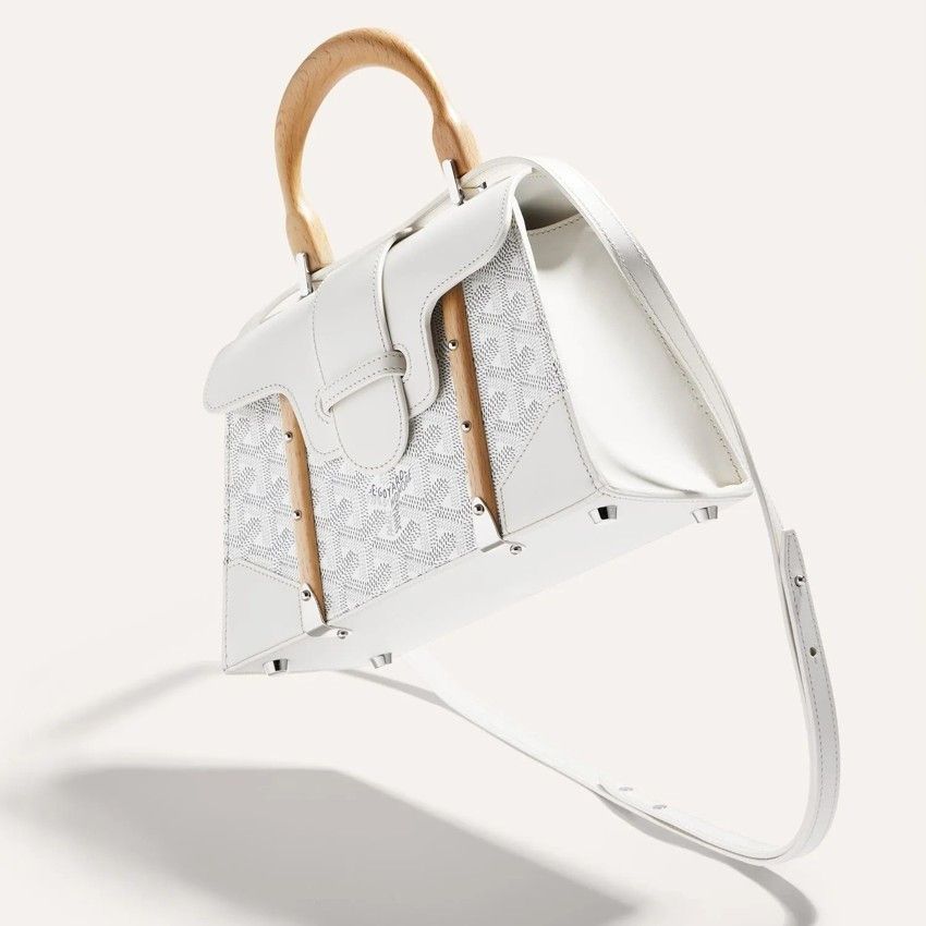 Goyard Structure Saigon Mini Bag White stamp: Size ONE SIZE - 7 Thumbnail