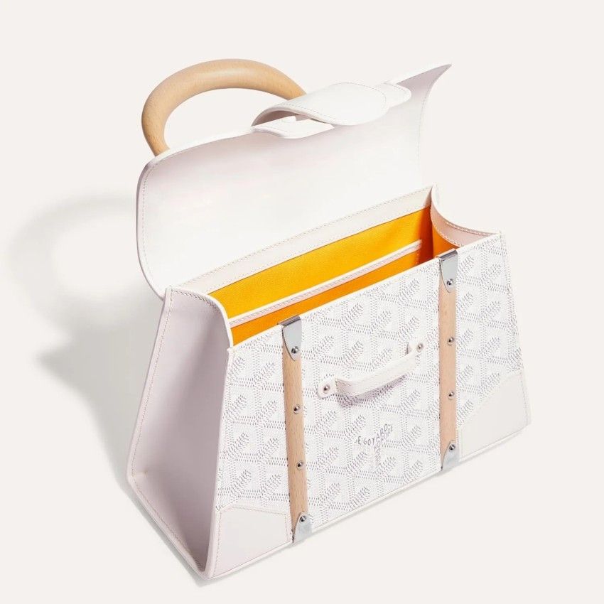 Goyard Structure Saigon Mini Bag White stamp: Size ONE SIZE - 6 Thumbnail