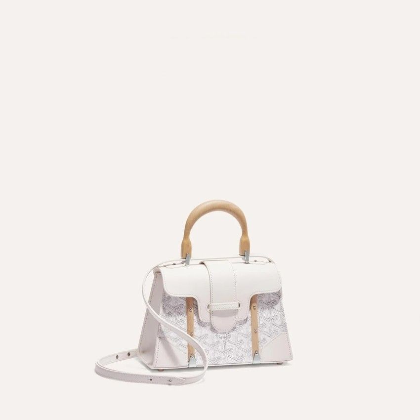 Goyard Structure Saigon Mini Bag White stamp: Size ONE SIZE - 3 Thumbnail