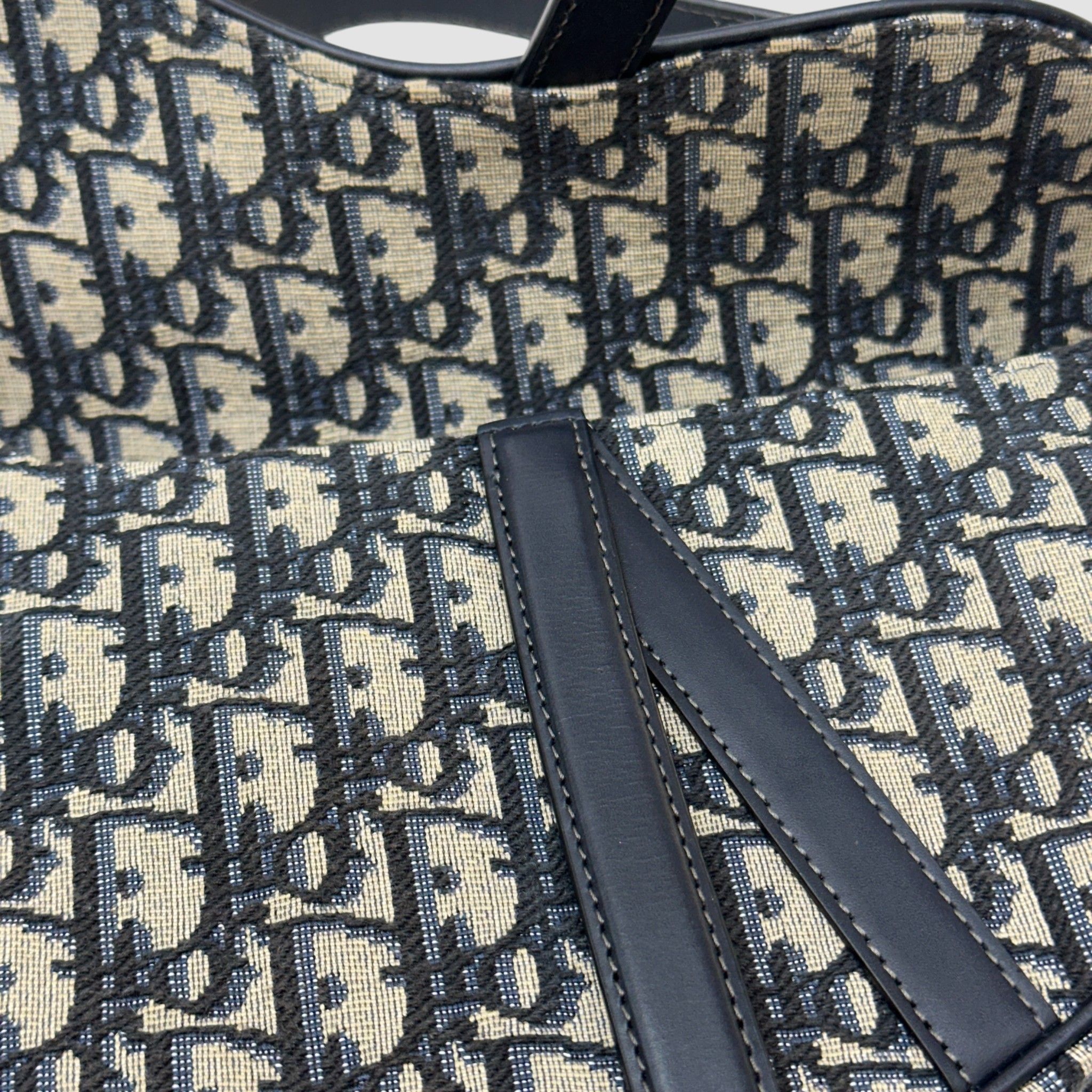 Dior Oblique Saddle Strap Bag Medium Size ONE SIZE - 10 Thumbnail