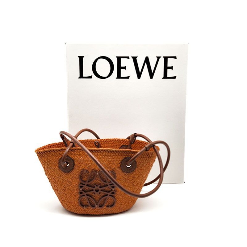 Loewe Rafia Anagram Basket Bag Mini Size ONE SIZE - 8 Thumbnail