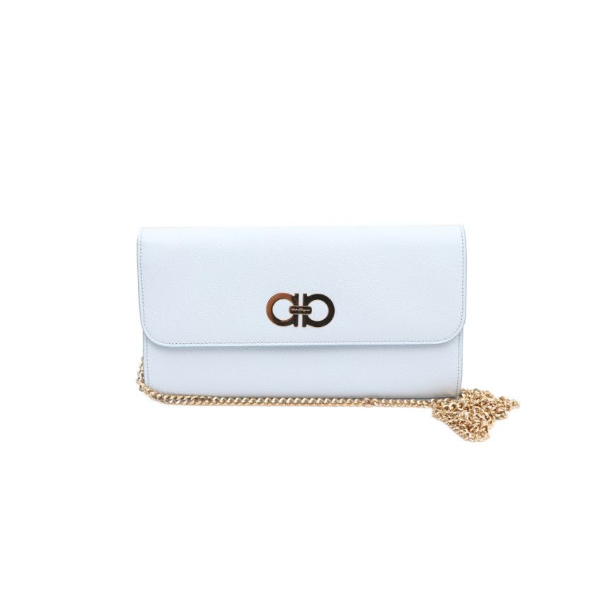 Salvatore Ferragamo Gancini WOC Chain Crossbody Bag Size ONE SIZE - 9 Thumbnail