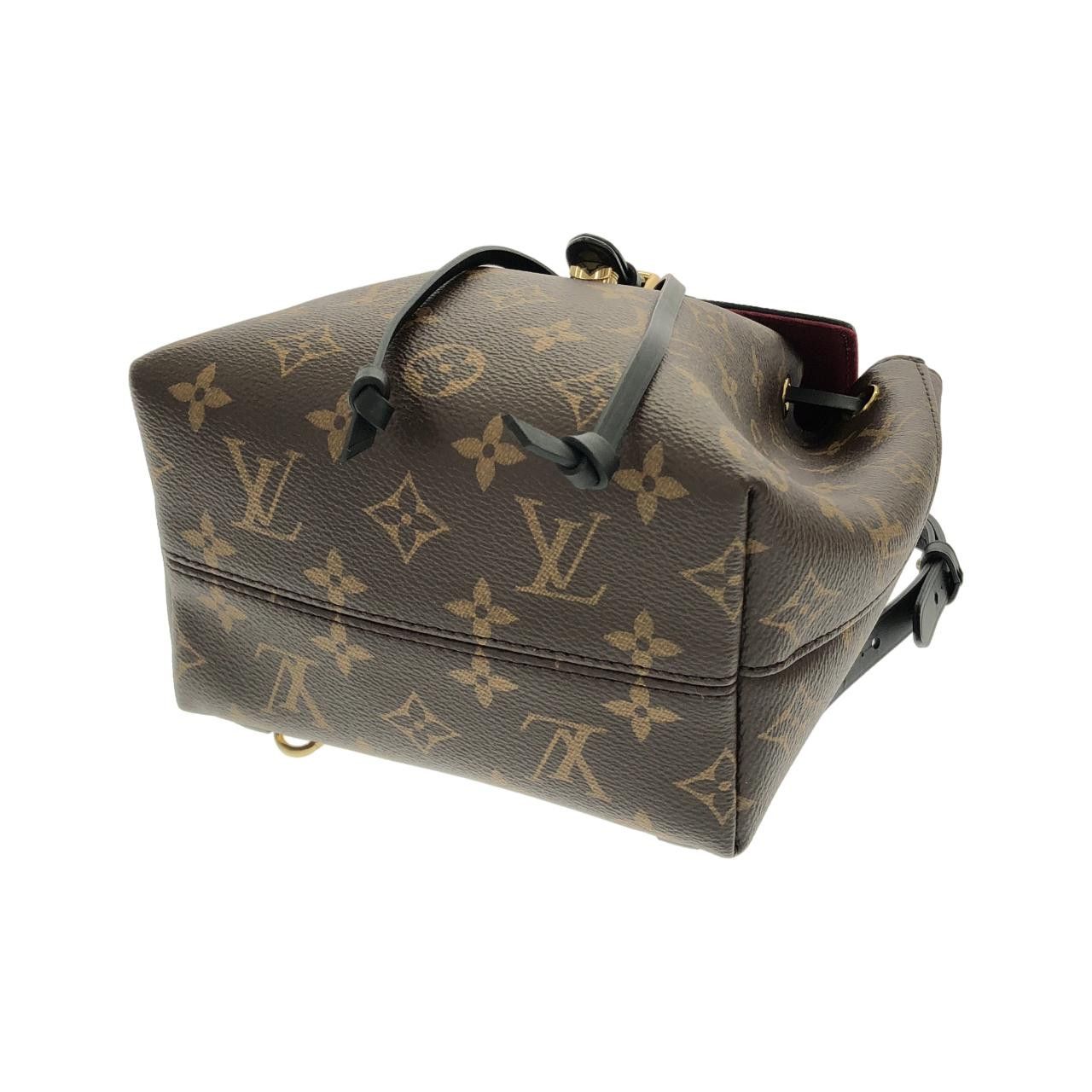 Louis Vuitton Louis Vuitton Louis Vuitton Montsouris Monogram Backpack Textile Backpack M45516 DUTY FREE for USA Size ONE SIZE - 3 Thumbnail