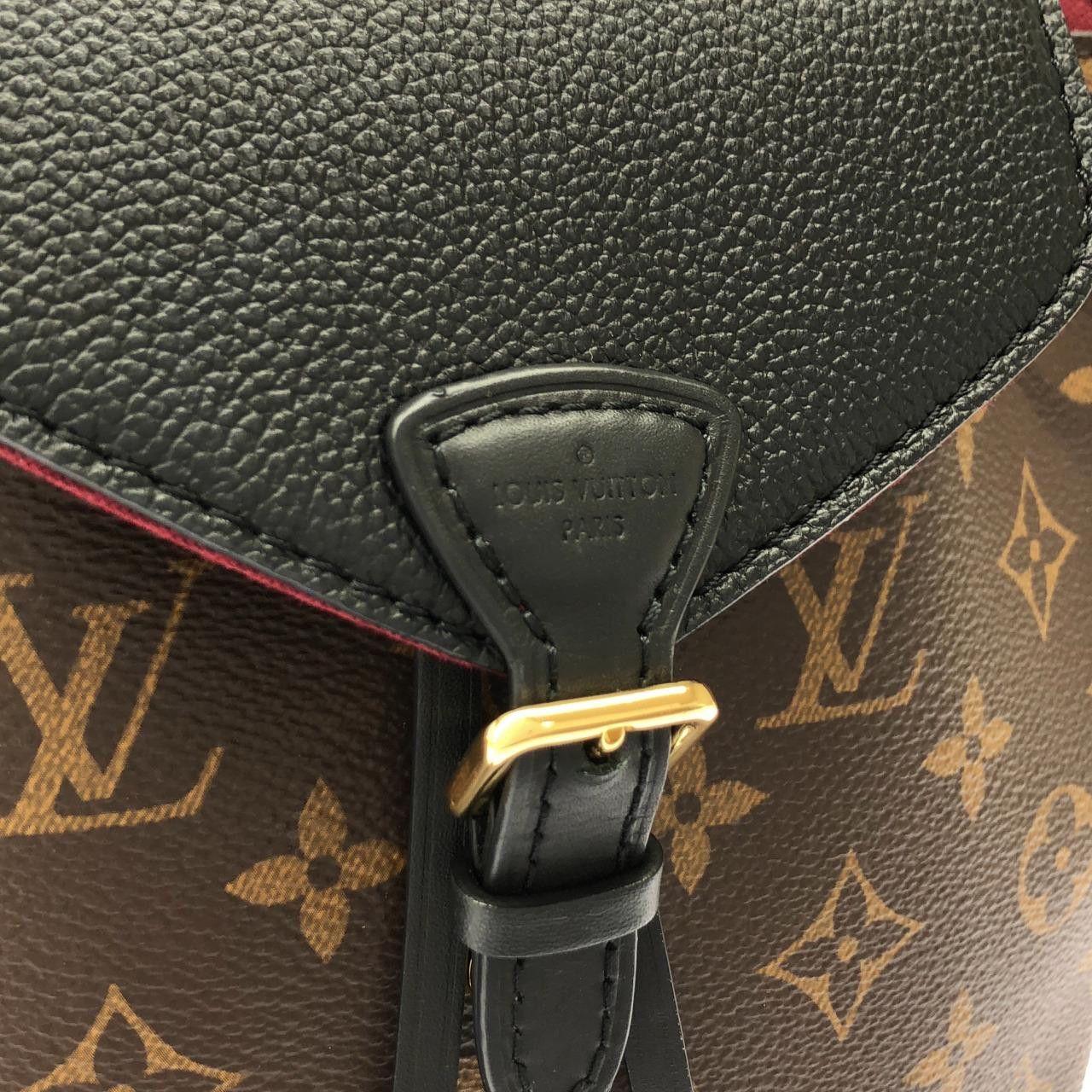 Louis Vuitton Louis Vuitton Louis Vuitton Montsouris Monogram Backpack Textile Backpack M45516 DUTY FREE for USA Size ONE SIZE - 5 Thumbnail
