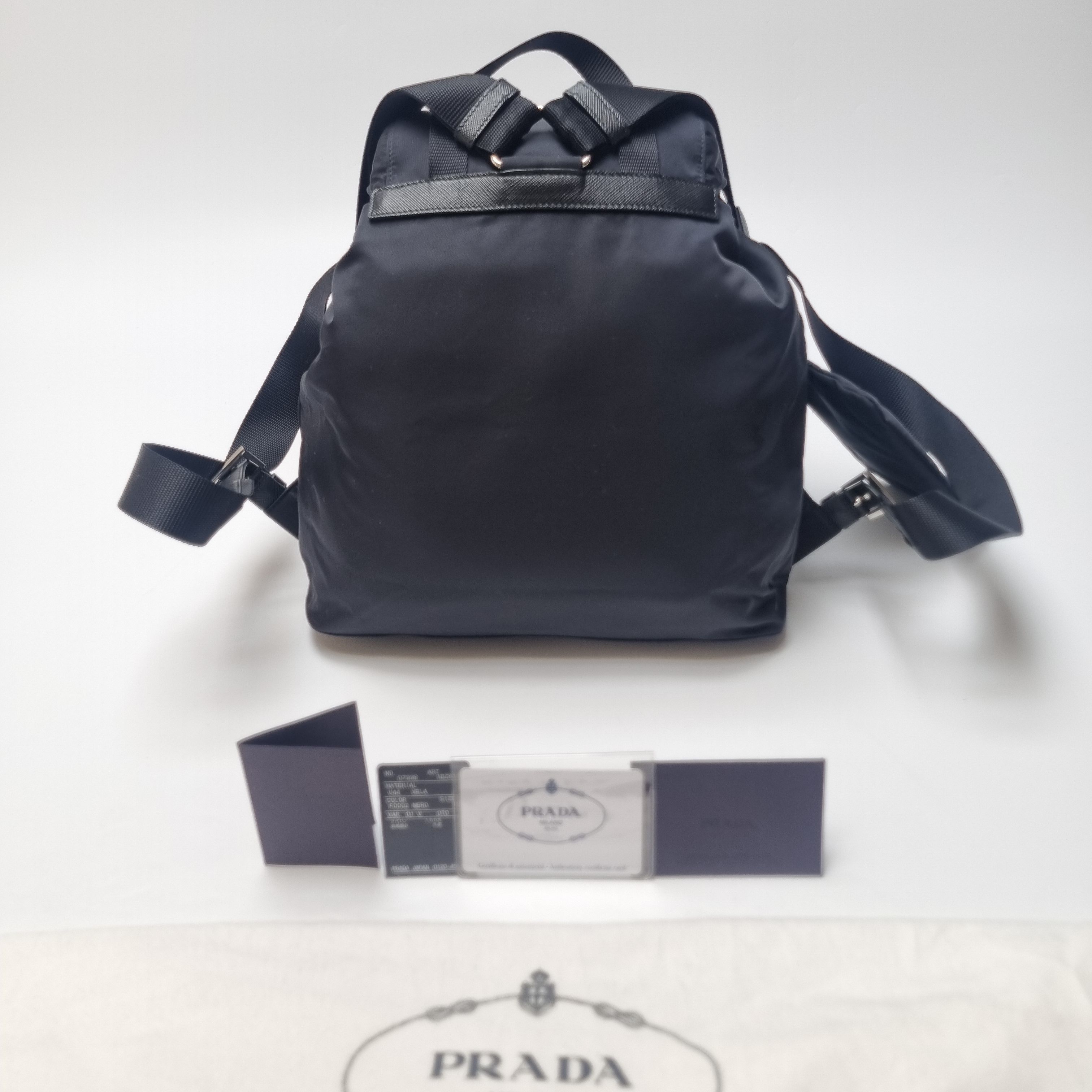 Prada Re-Nylon Backpack with Pouch (Top Quality, Full Set) Size ONE SIZE - 10 Thumbnail