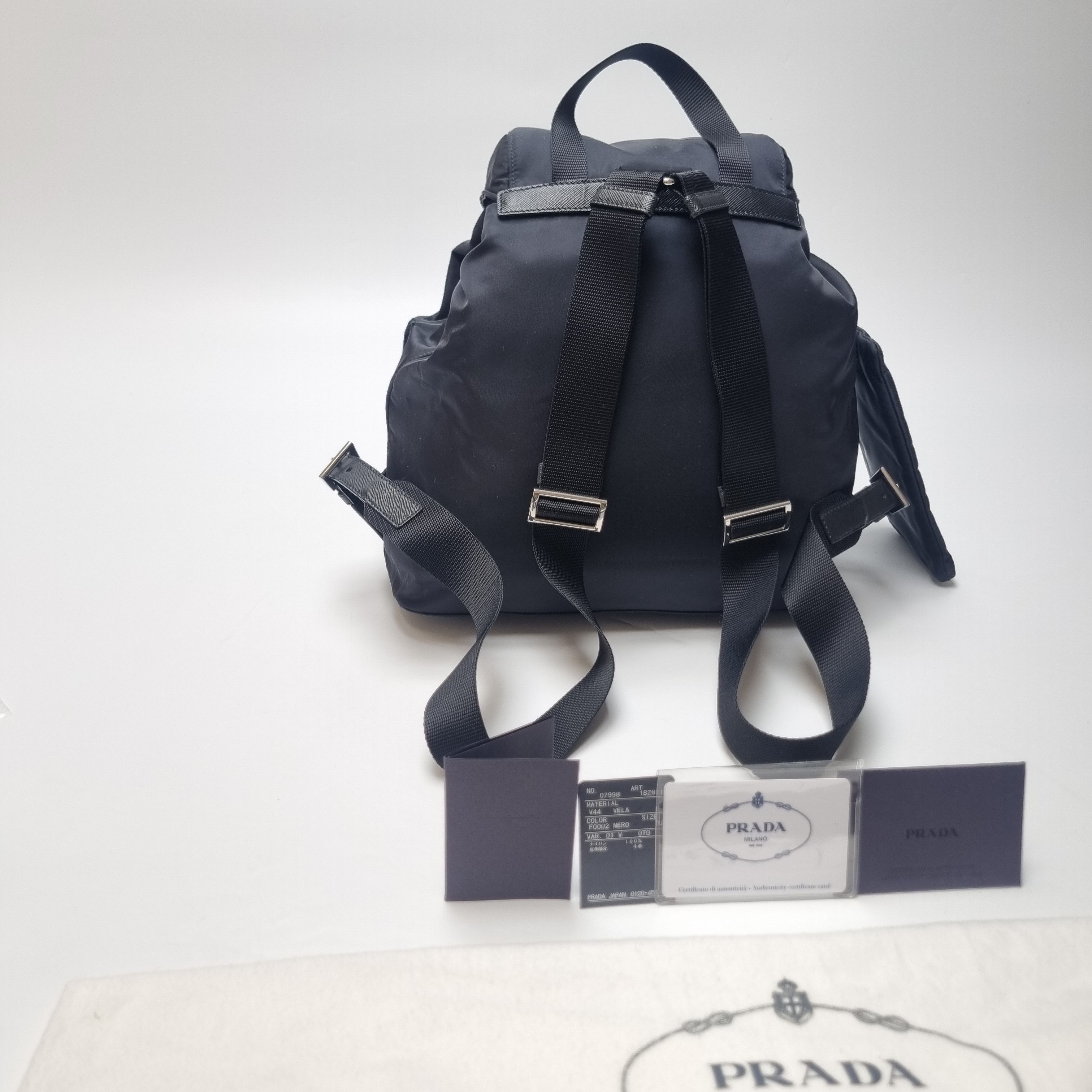 Prada Re-Nylon Backpack with Pouch (Top Quality, Full Set) Size ONE SIZE - 9 Thumbnail