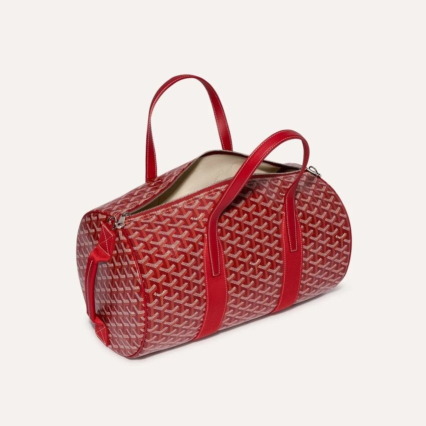 Goyard Barrel Sport Bag Red Size ONE SIZE - 5 Thumbnail